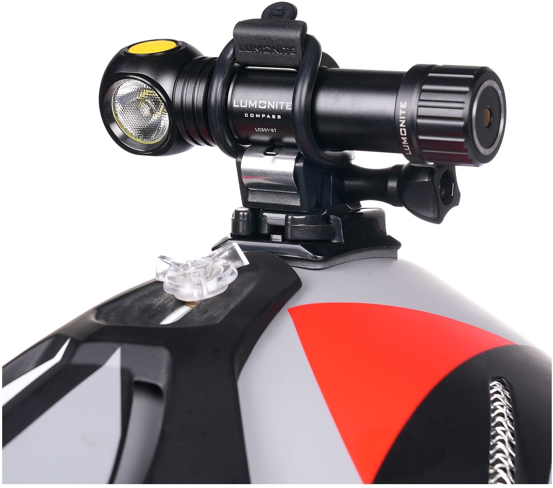 Lumonite Compass V7 -otsalamppu, 1250 lm