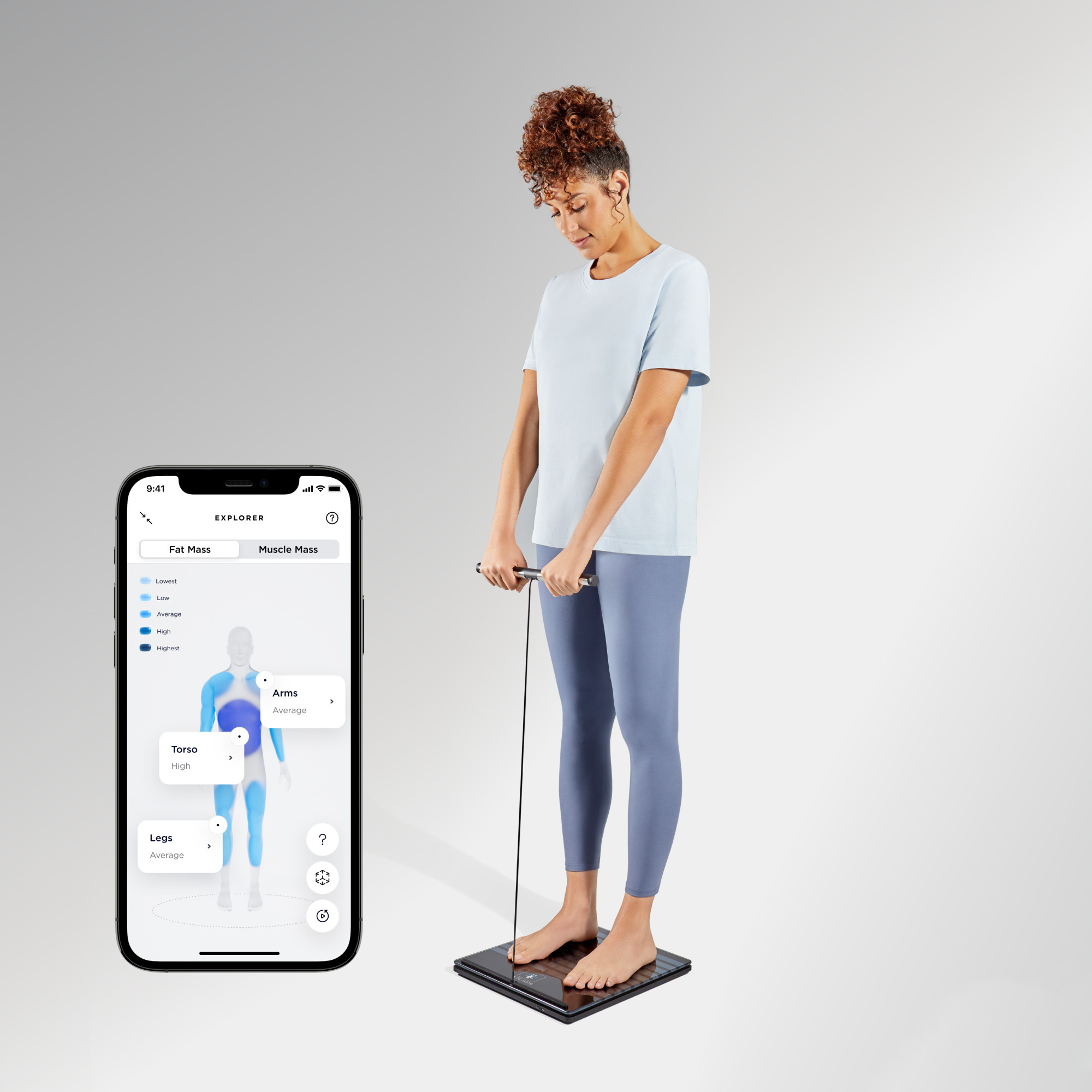 Withings Body Scan -älyvaaka, musta
