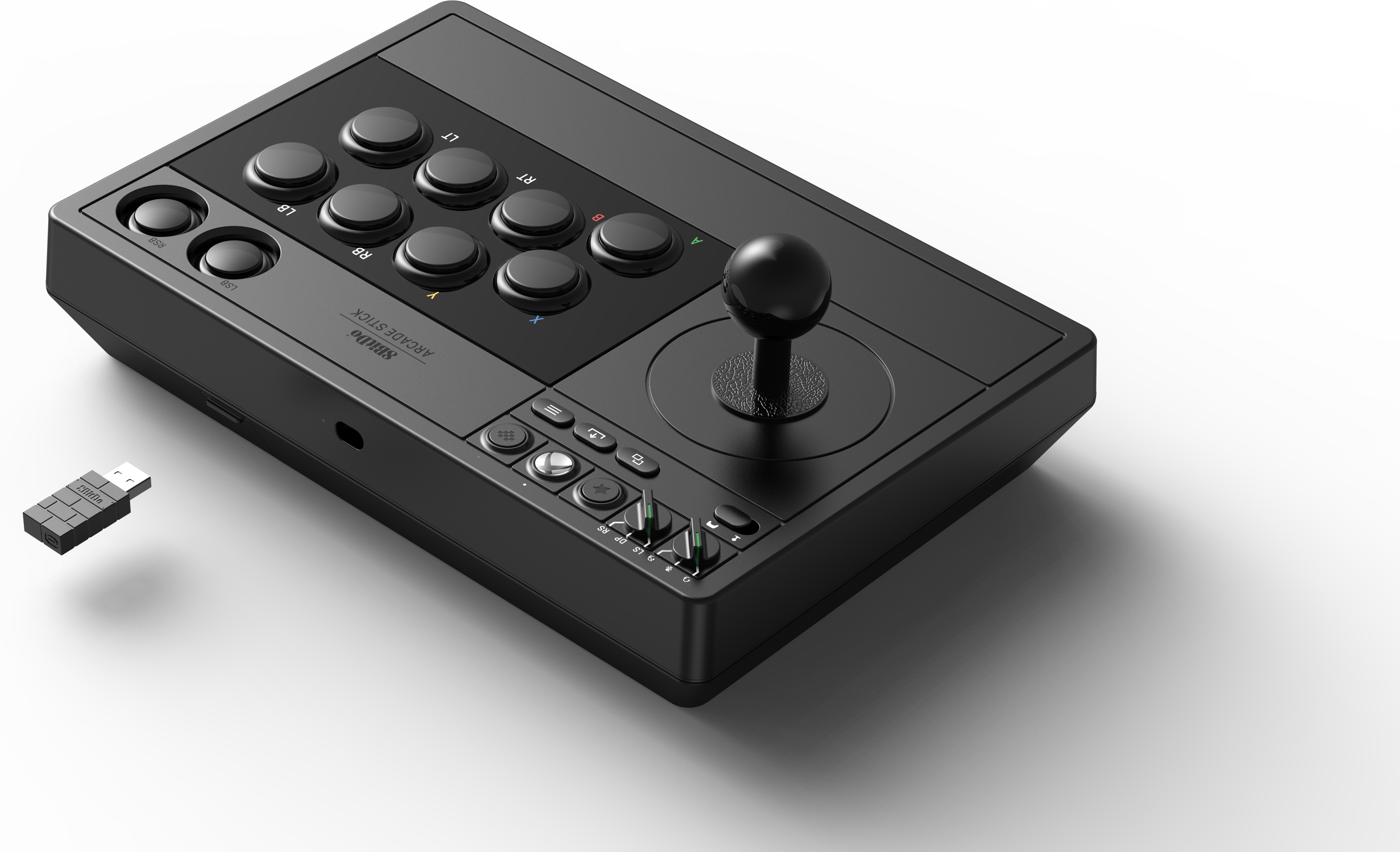 8bitdo-arcade-stick-musta-xbox-pc-verkkokauppa