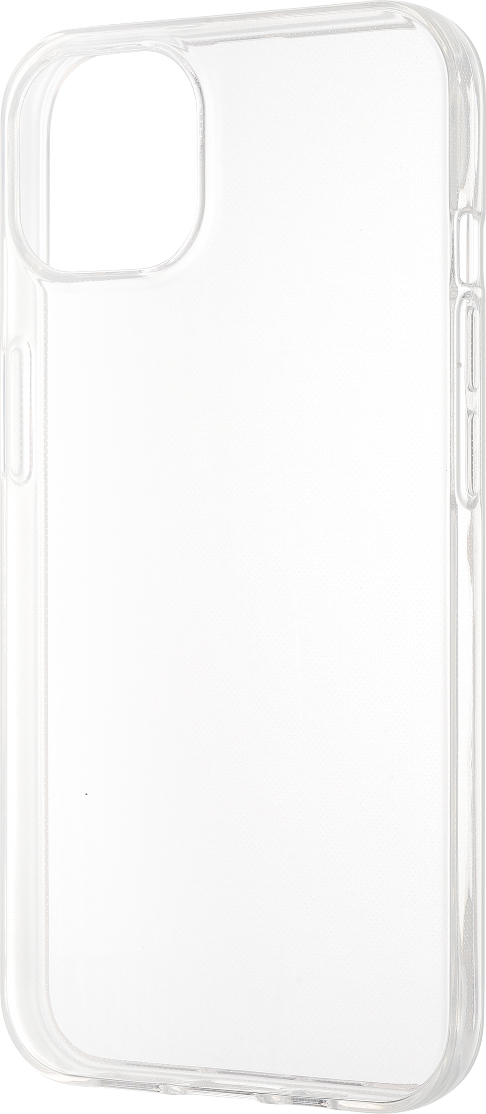 FoneKit silikonisuoja, iPhone 15, läpinäkyvä