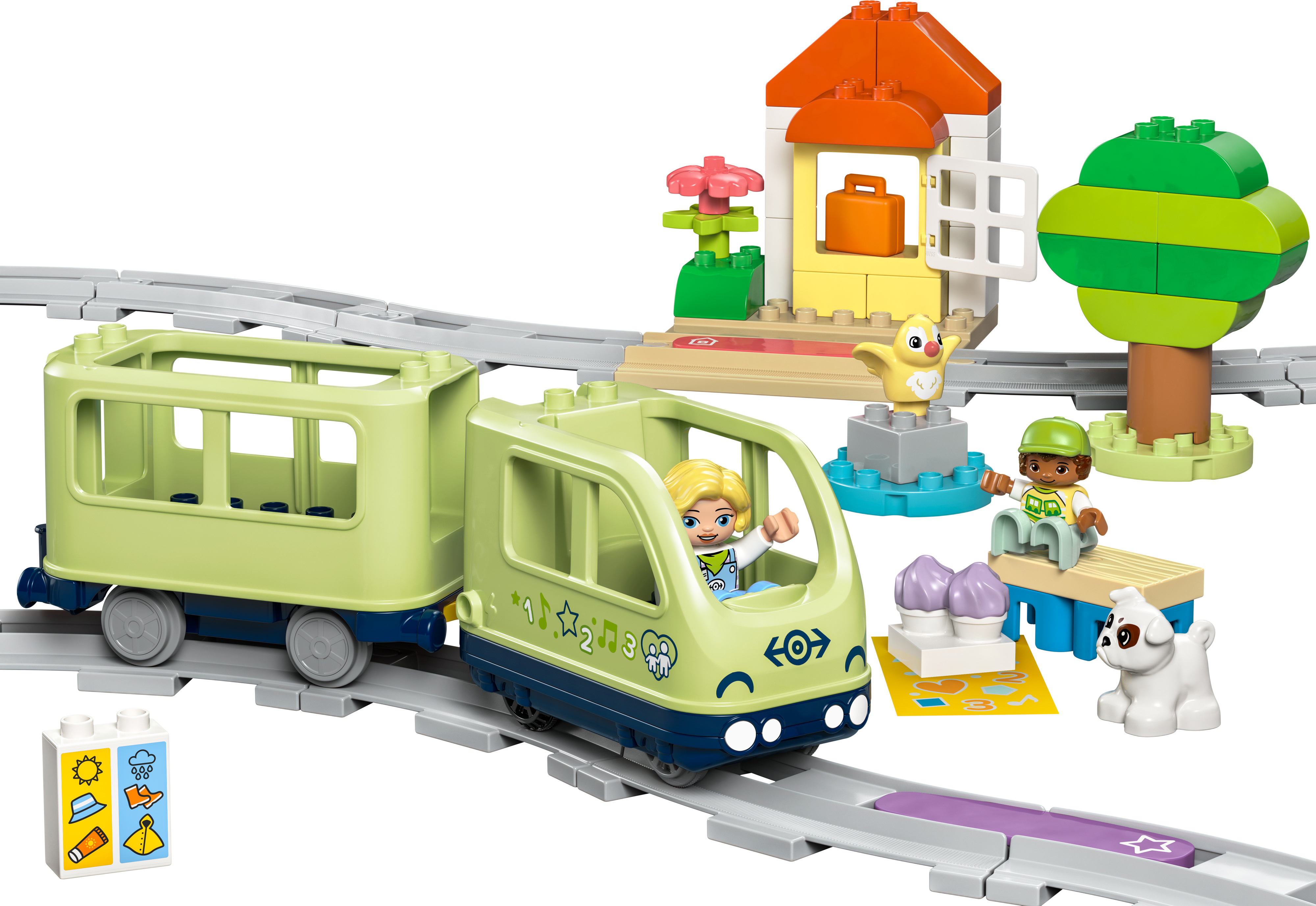 LEGO DUPLO Town 10427 – Interaktiivinen seikkailujuna