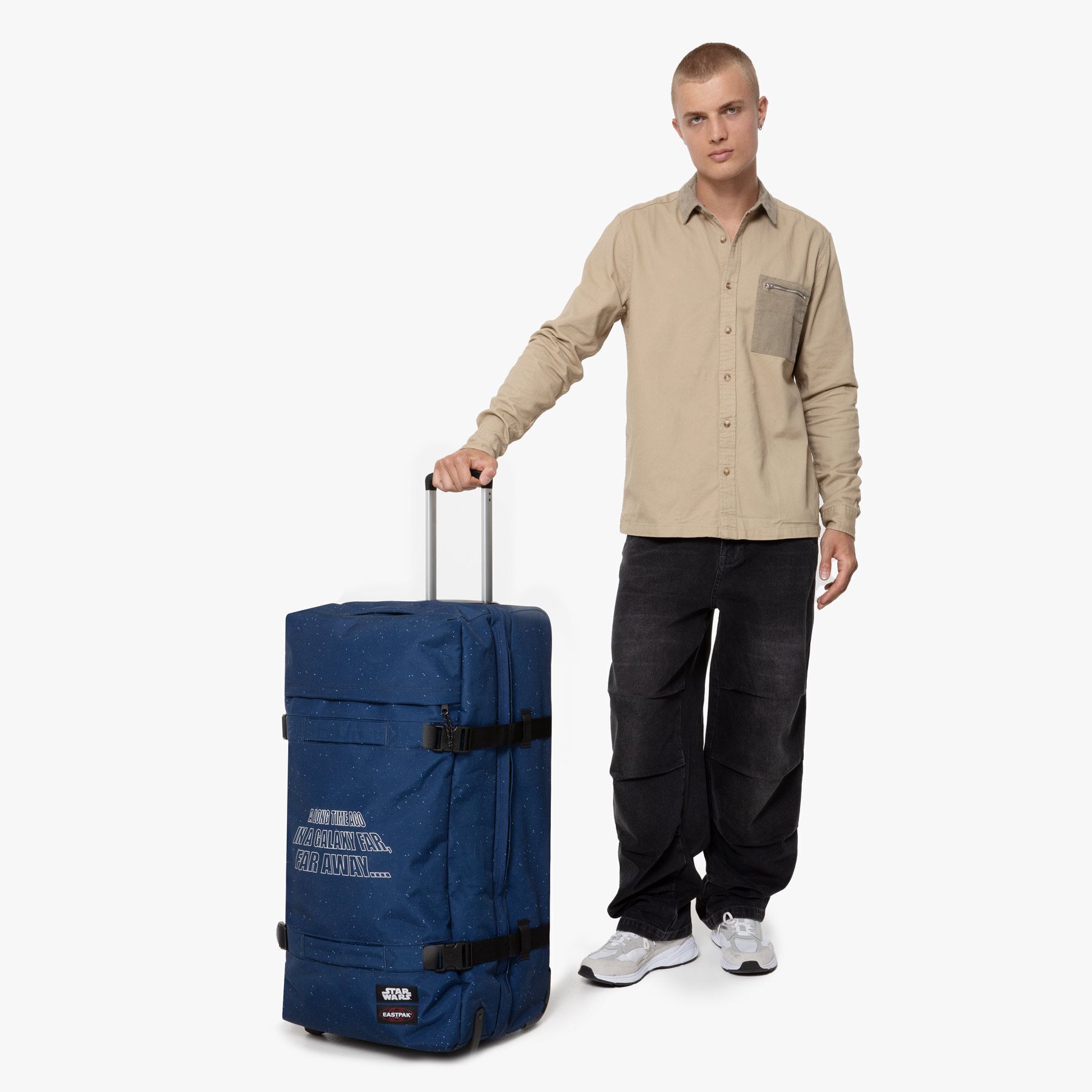 Eastpak TRANSIT'R L Star Wars 79 cm -matkalaukku, stars navy