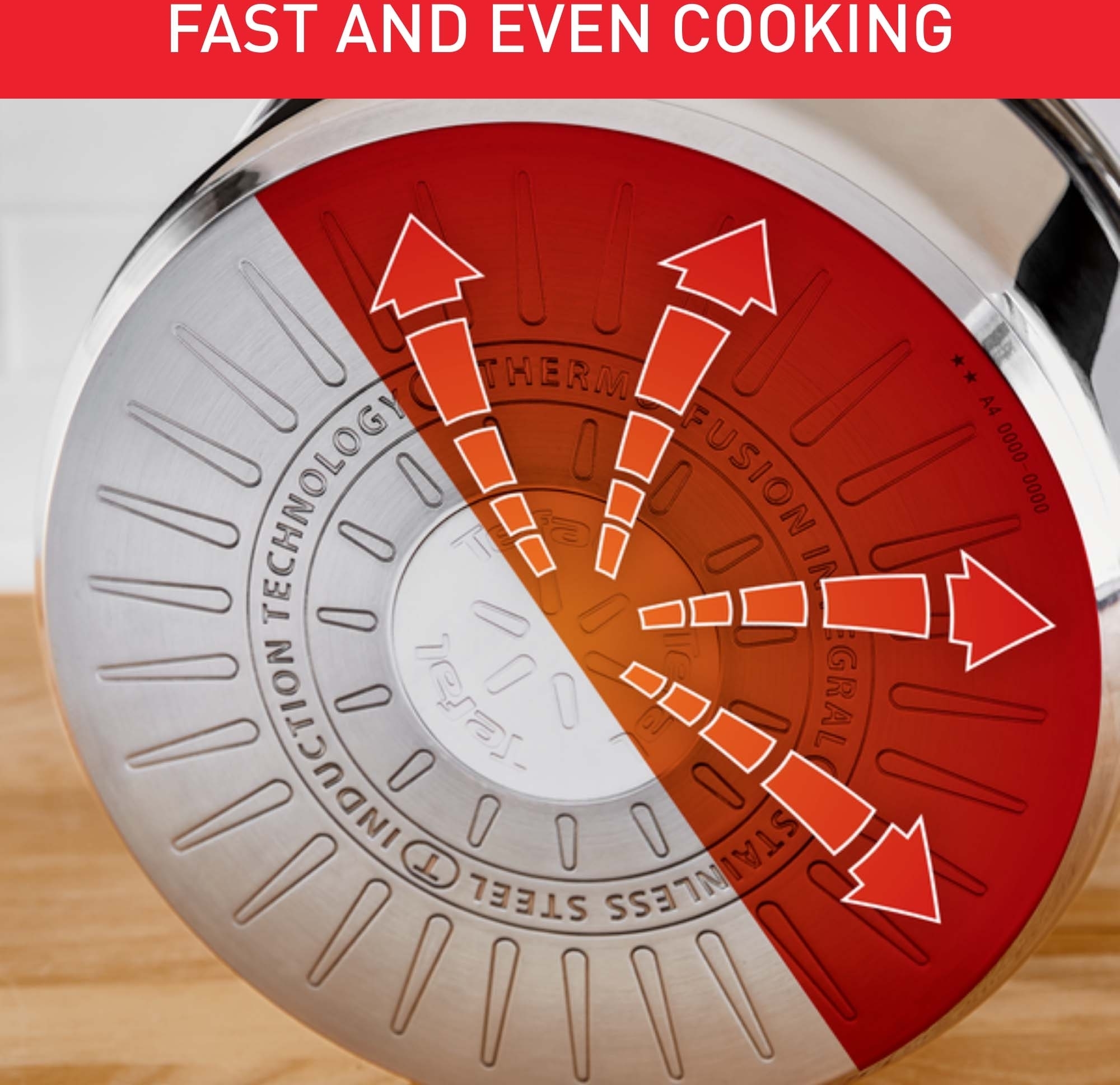 Tefal Ingenio Emotion -paistinpannusetti, 3-osainen, ruostumaton teräs