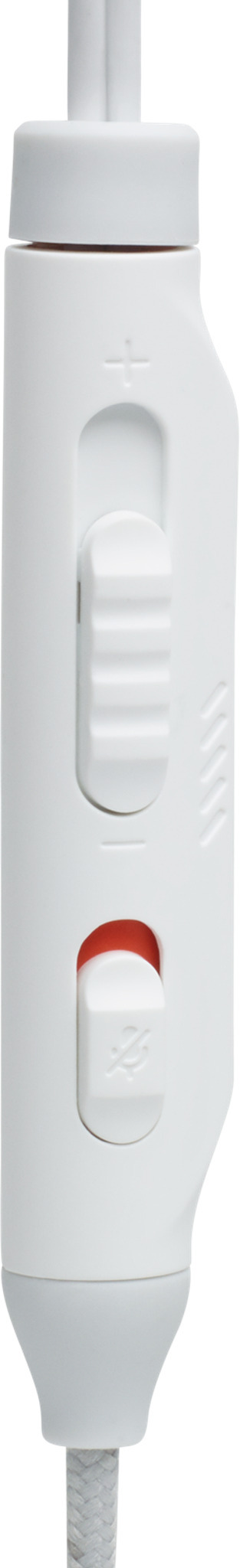 JBL Quantum 50C langallinen pelikuulokemikrofoni, in-ear, valkoinen