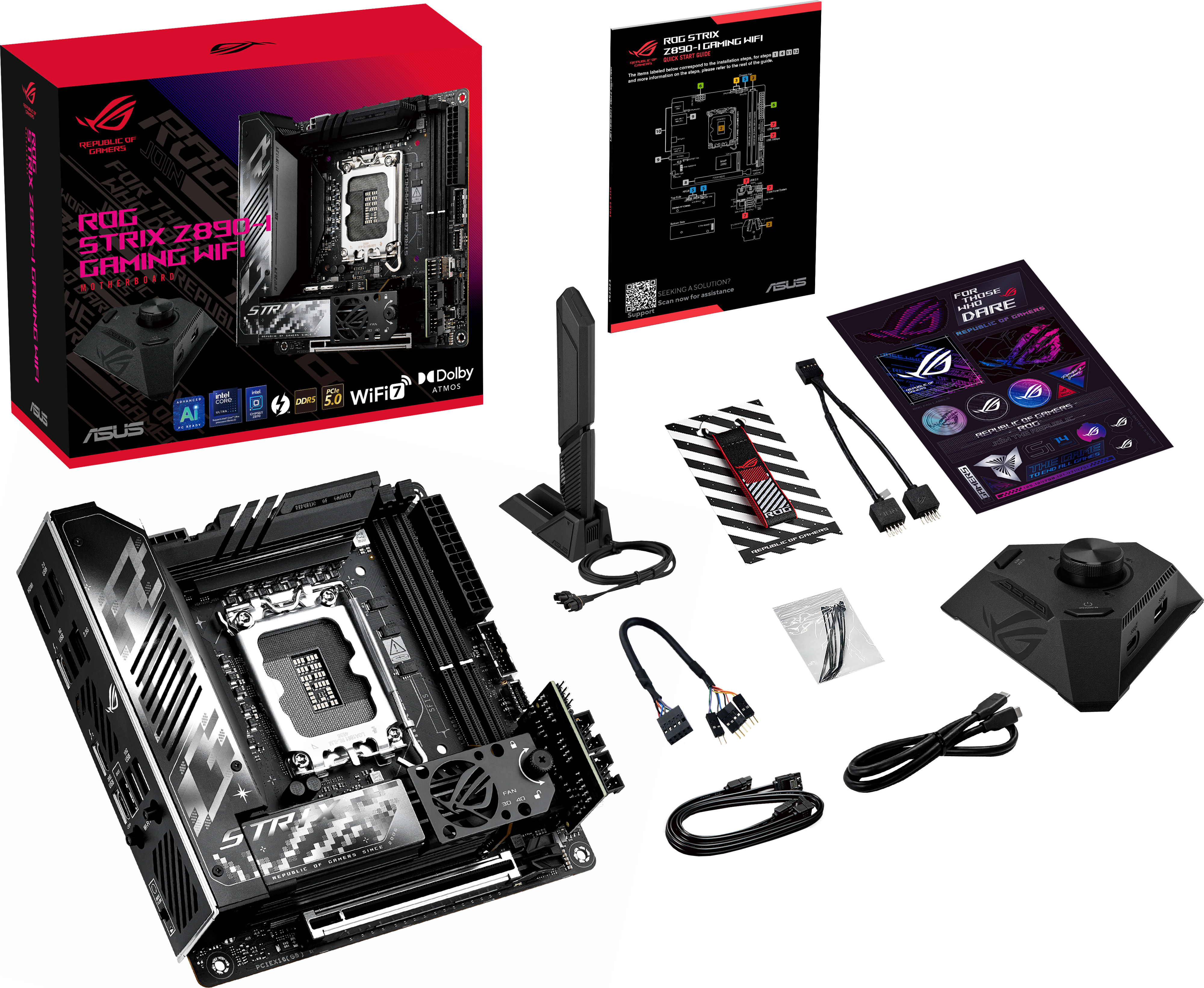 ASUS ROG STRIX Z890-I GAMING WIFI Mini-ITX -emolevy