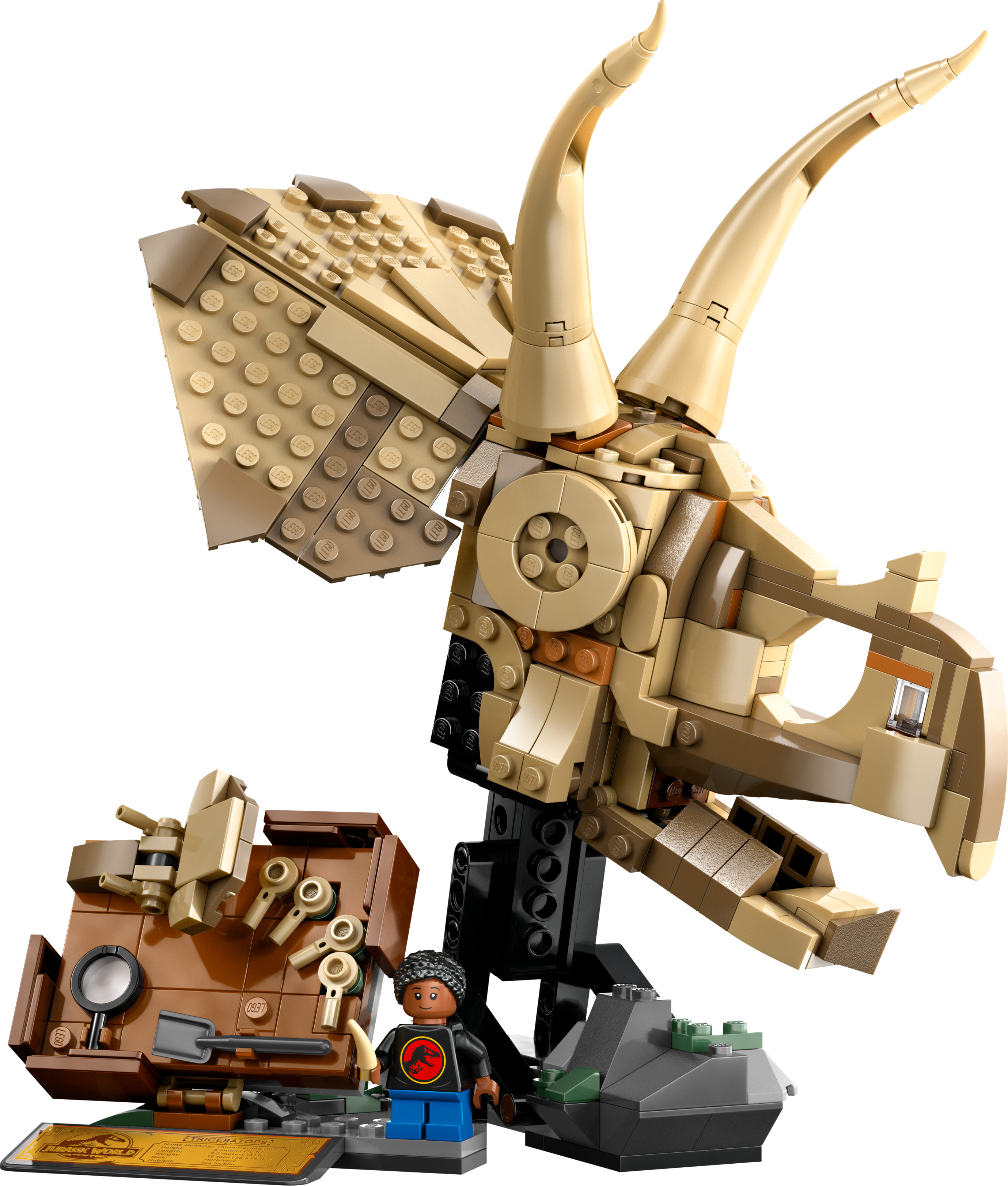 LEGO Jurassic World 76969 – Dinosaurusfossiilit: Triceratopsin kallo