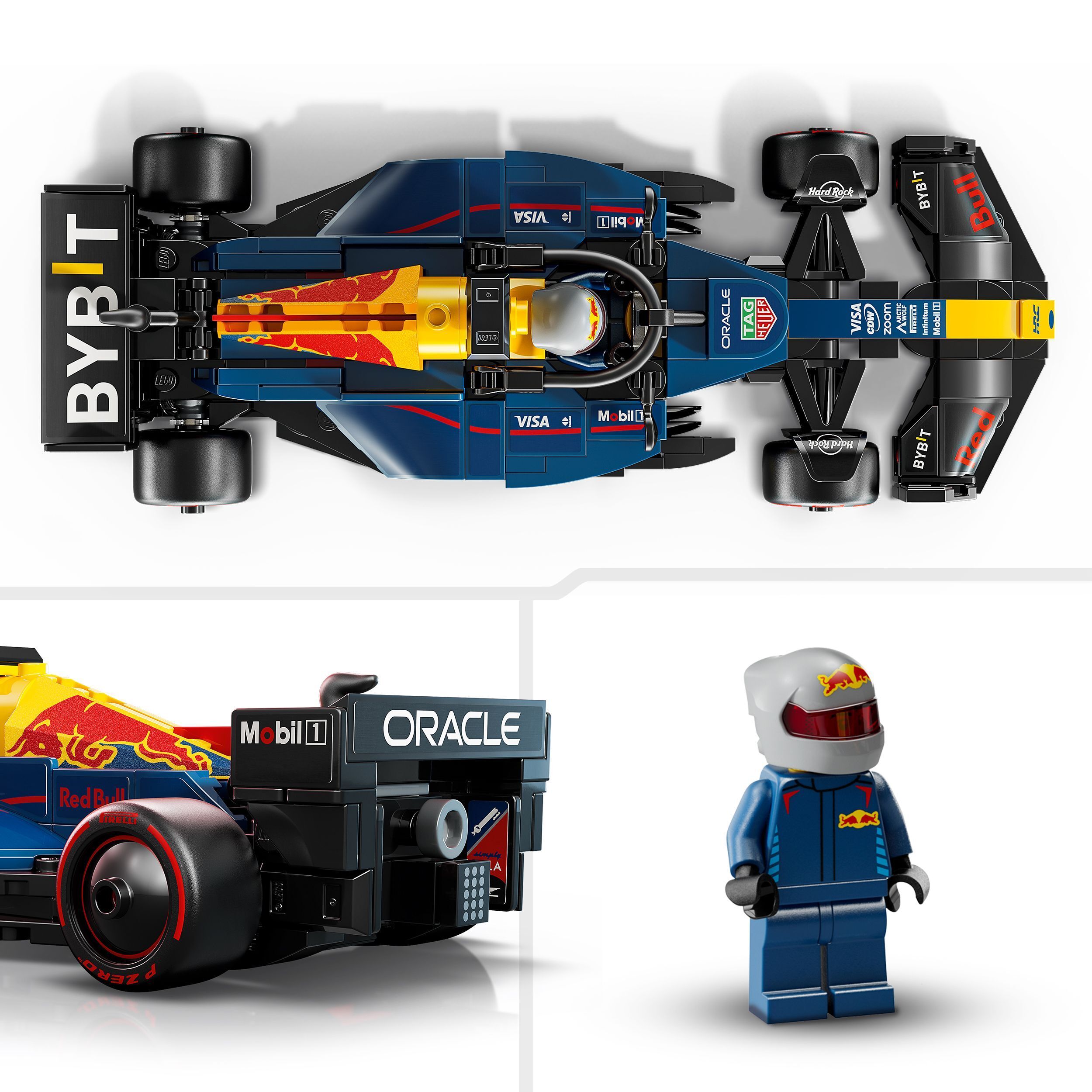 LEGO Speed Champions 77243 – Oracle Red Bull Racing RB20 F1 ‑kilpa-auto