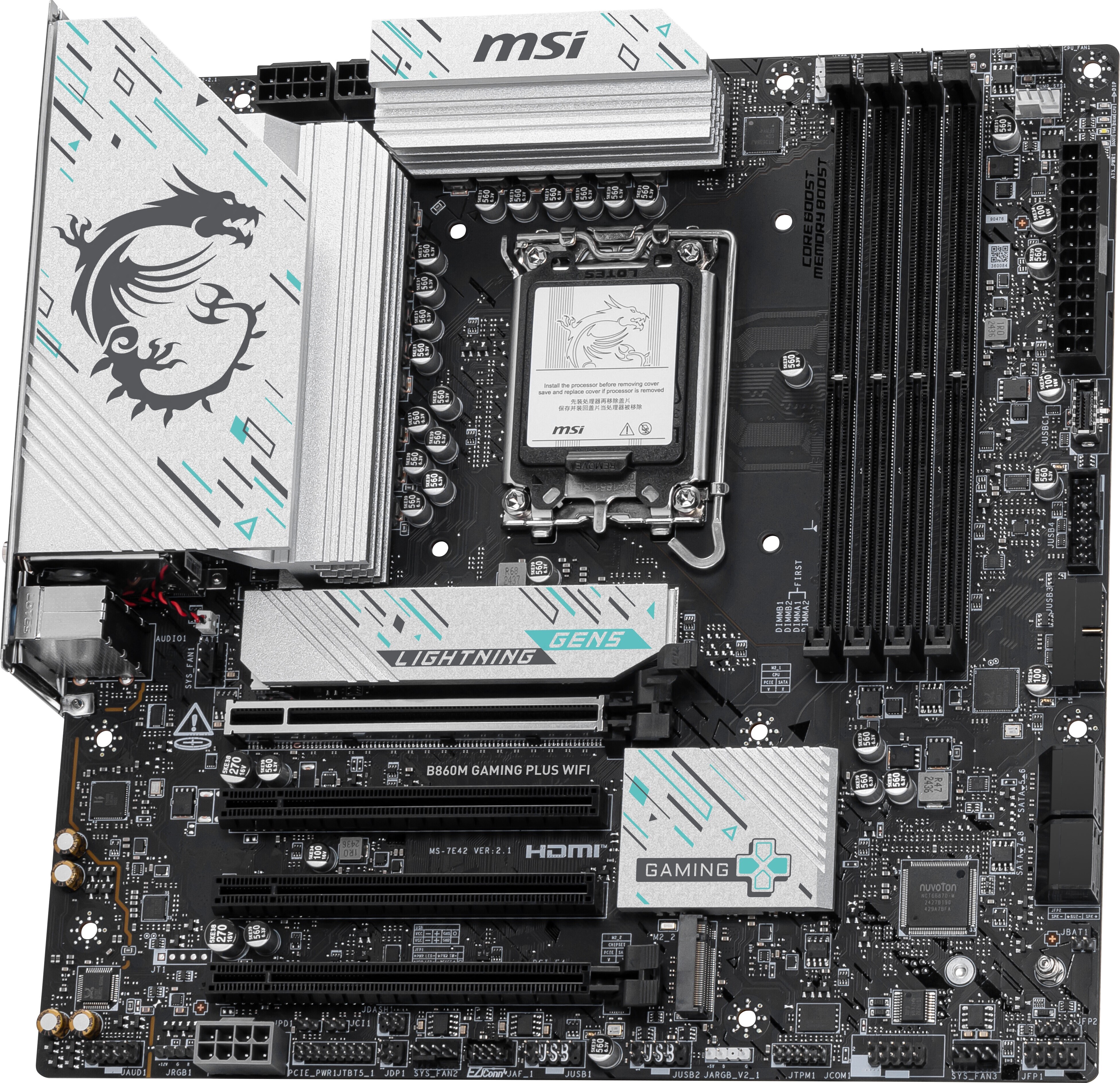 MSI B860M GAMING PLUS WIFI ATX-emolevy