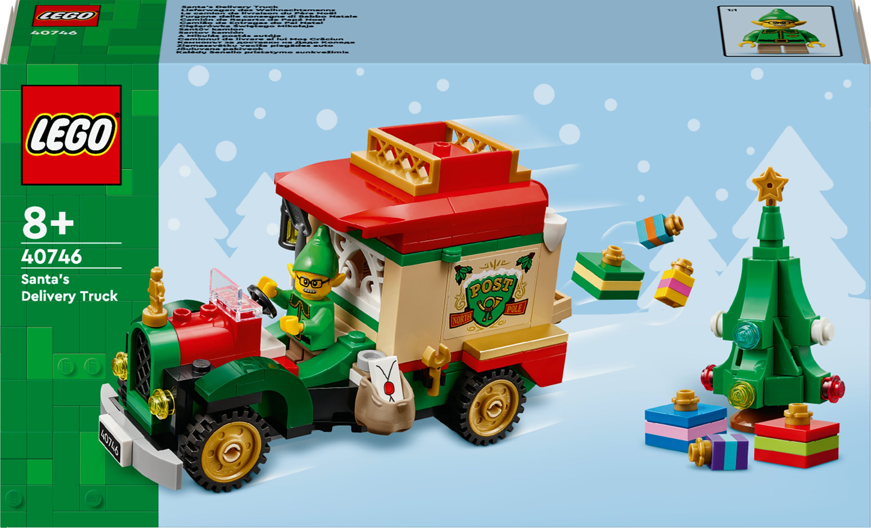 LEGO 40746 Joulupukin lahjarekka – Verkkokauppa.com