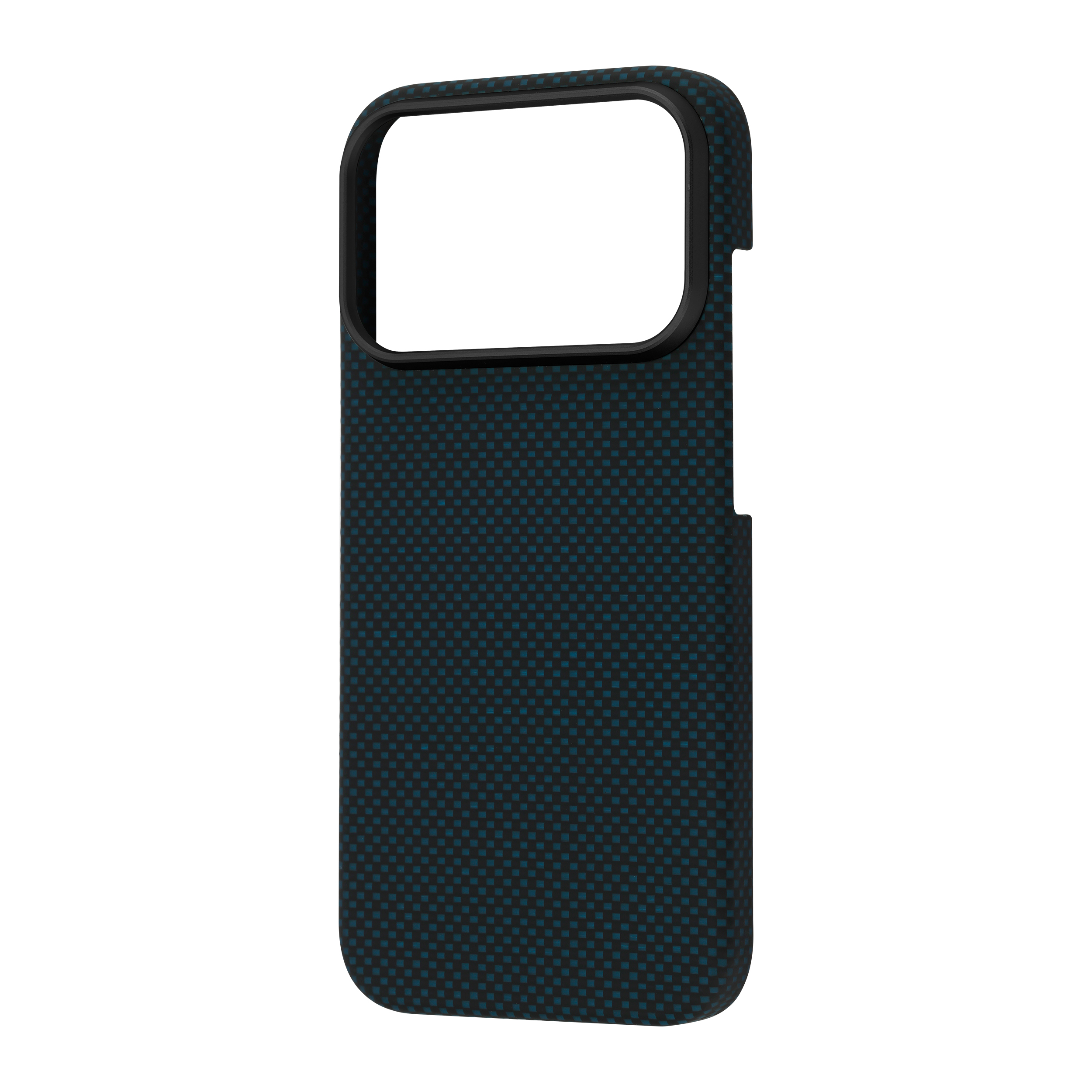 FoneKit Vectran-Kevlar Aramid Fiber suojakuori, iPhone 17 Pro, sininen/musta