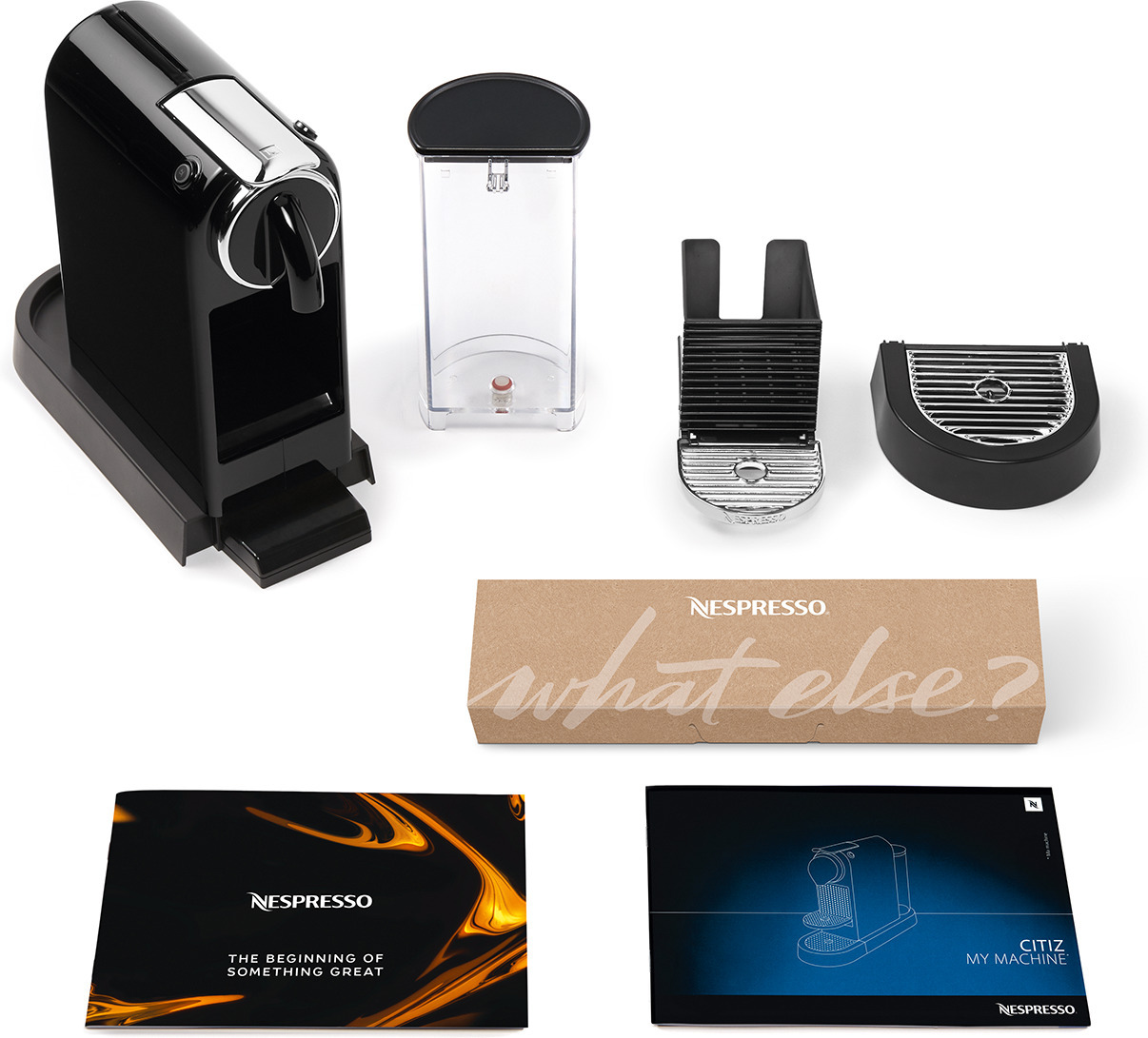 Nespresso Citiz -kapselikeitin, musta