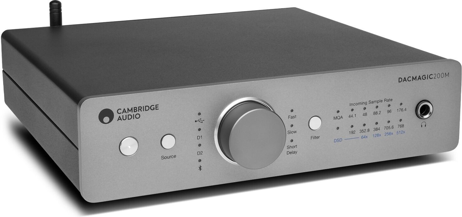 Cambridge Audio DacMagic 200M DA-muunnin, hopea