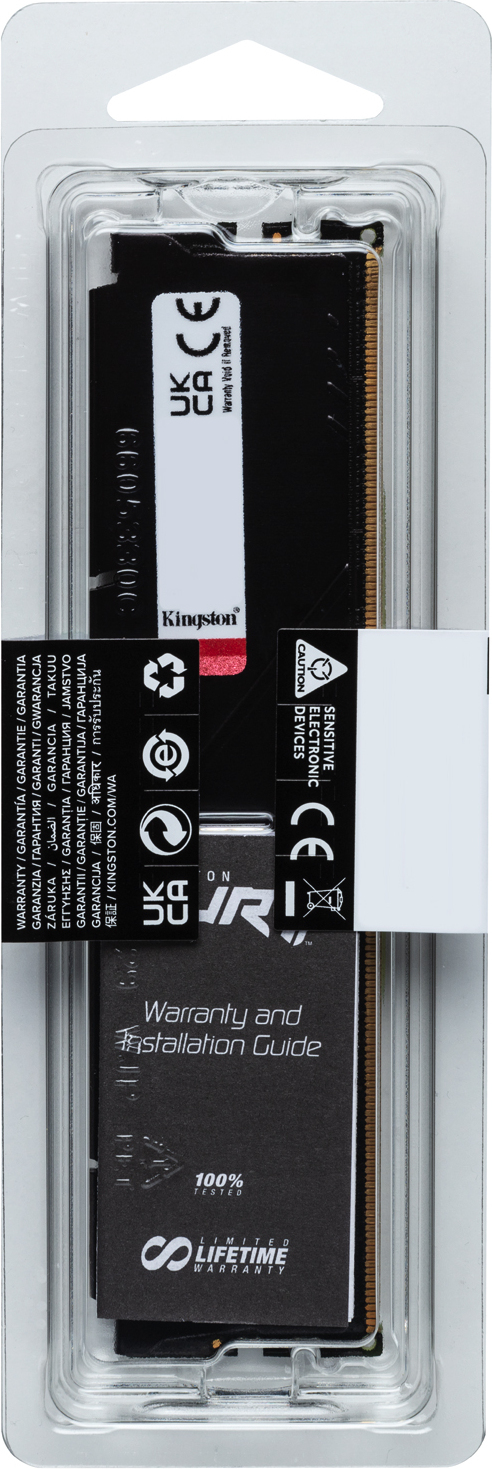 Kingston FURY Beast DDR5 5200 MHz CL40 32 Gt -muistimodulipakkaus