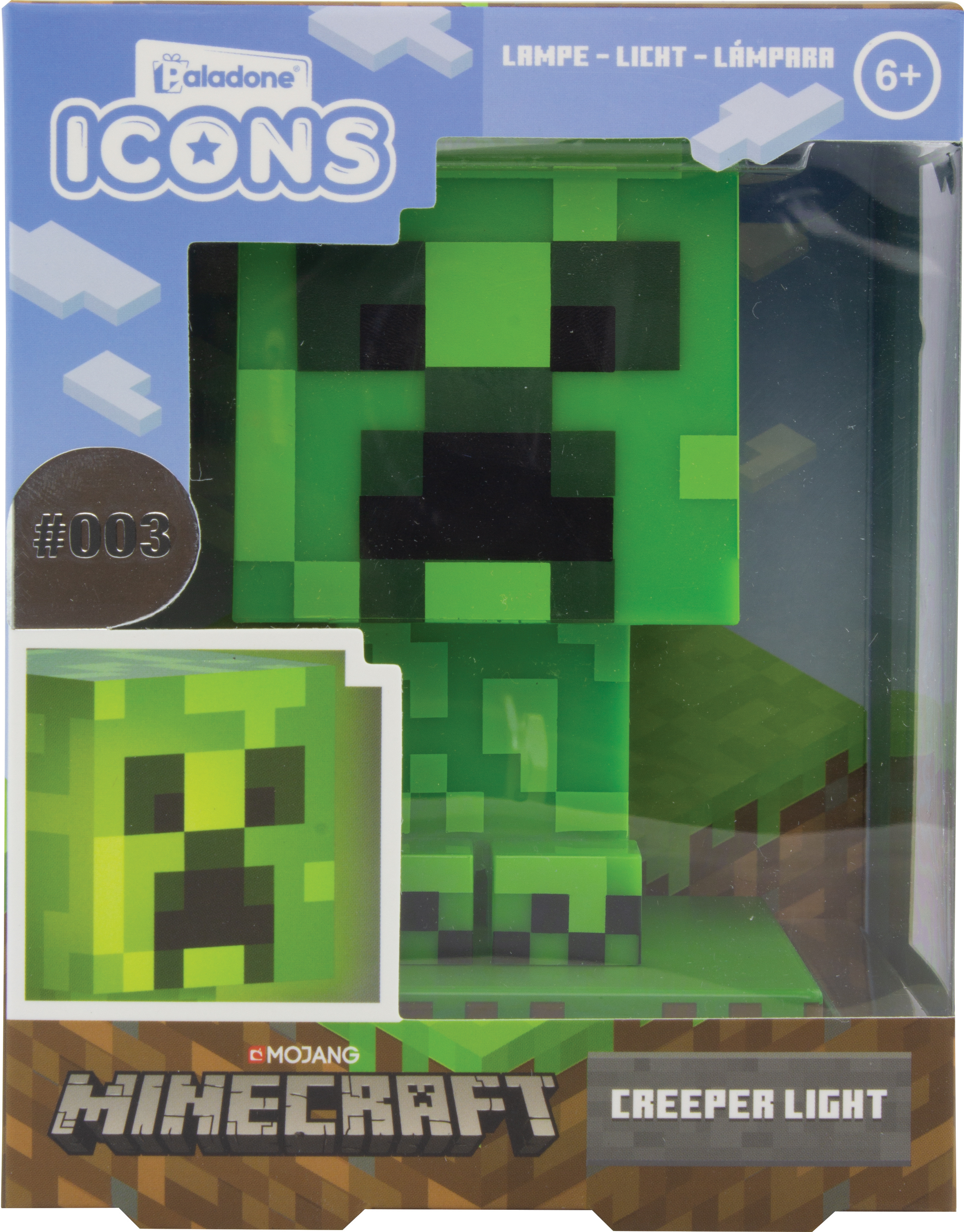 Paladone Minecraft Creeper V2 -valo 3 Paladone Minecraft Creeper V2 -valo - Image 3