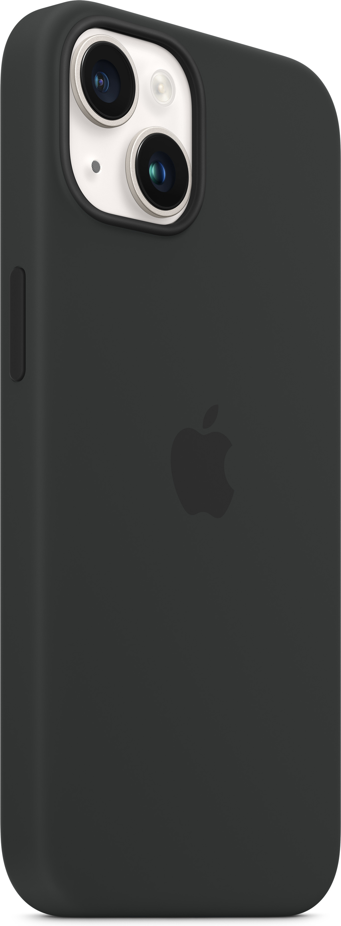 Apple iPhone 14 silikonikuori MagSafella, keskiyö