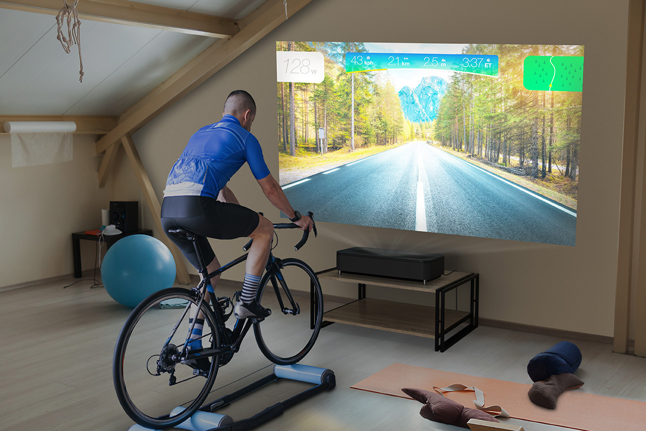 Epson EH-LS800B 4K PRO-UHD -älylaserprojektori, lähiheijastus, musta