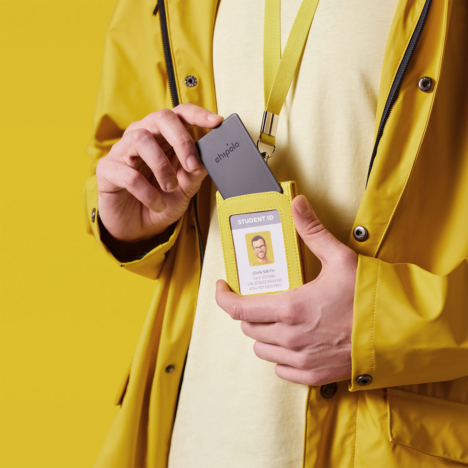 Chipolo CARD Spot -bluetooth-paikannin, musta