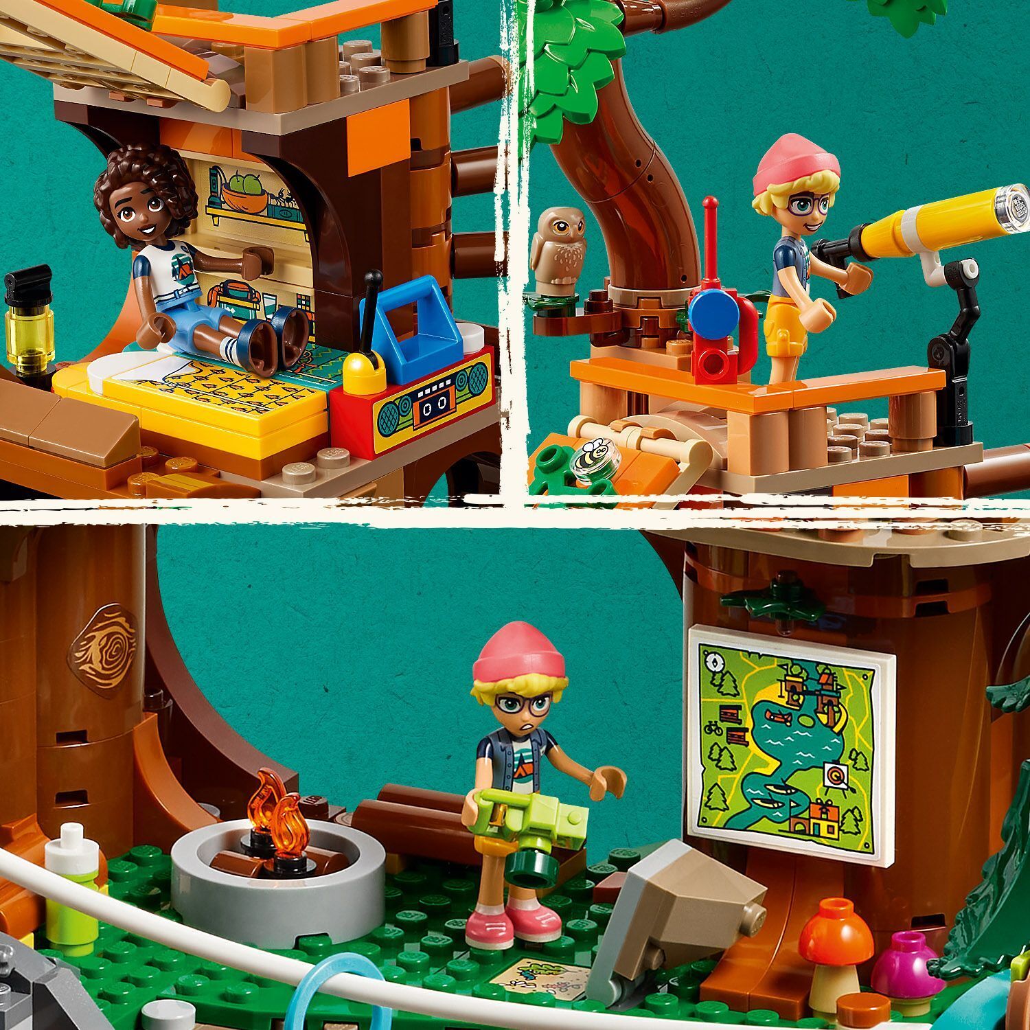 LEGO Friends 42631  - Seikkailuleirin puumaja