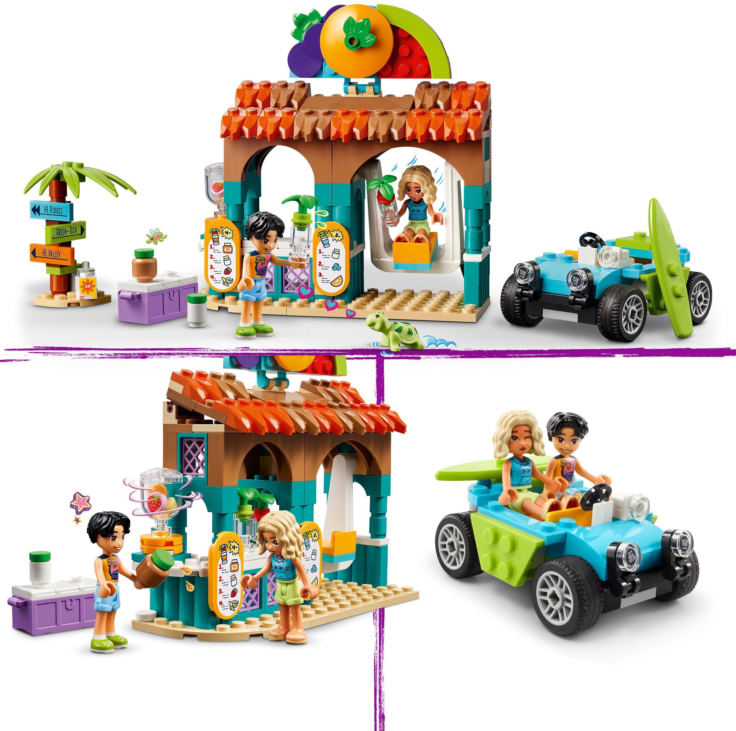 LEGO Friends 42625  - Pirtelökoju rannalla