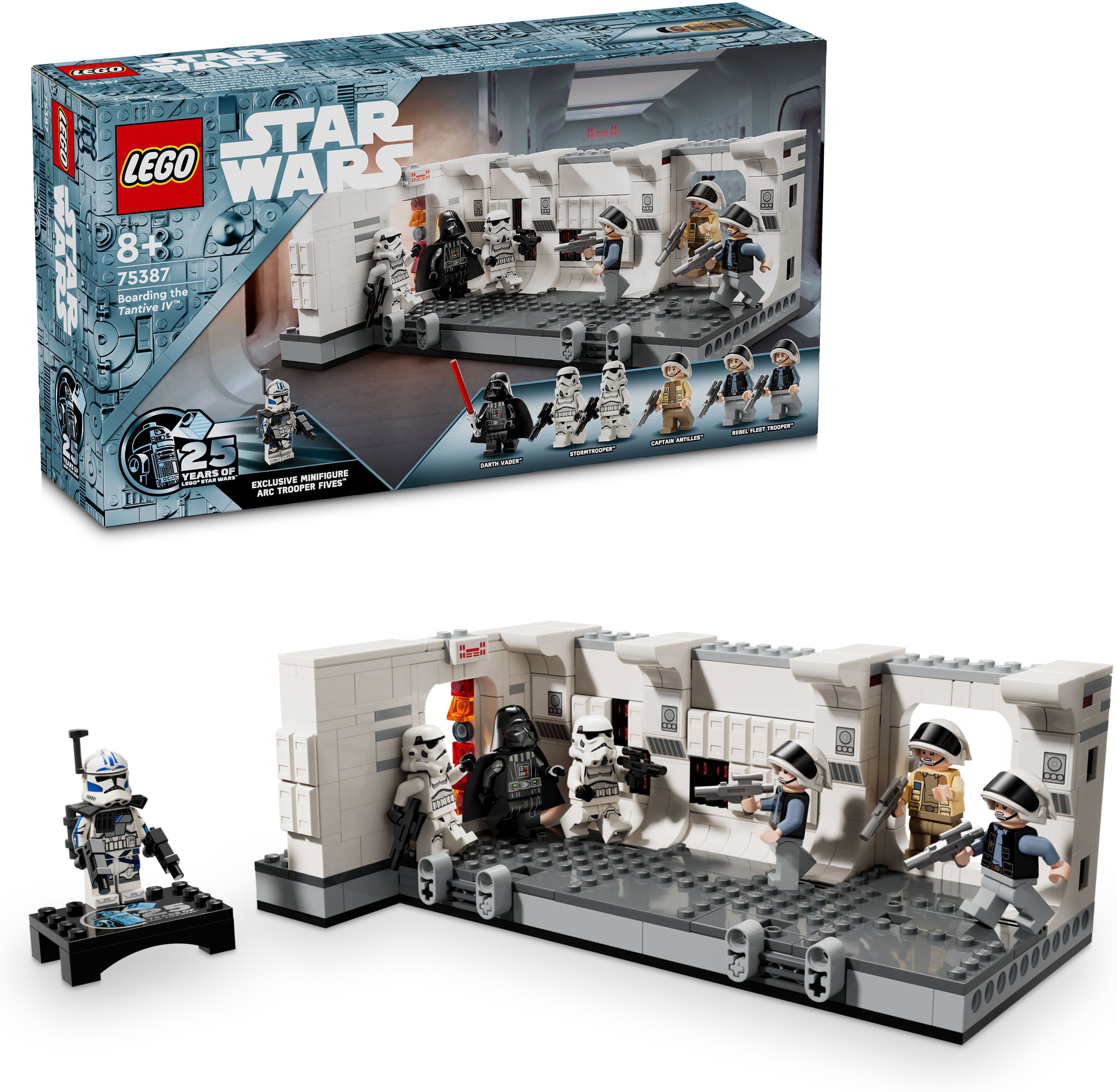 LEGO Star Wars 75387  - Astuminen Tantive IV™ ‑alukseen