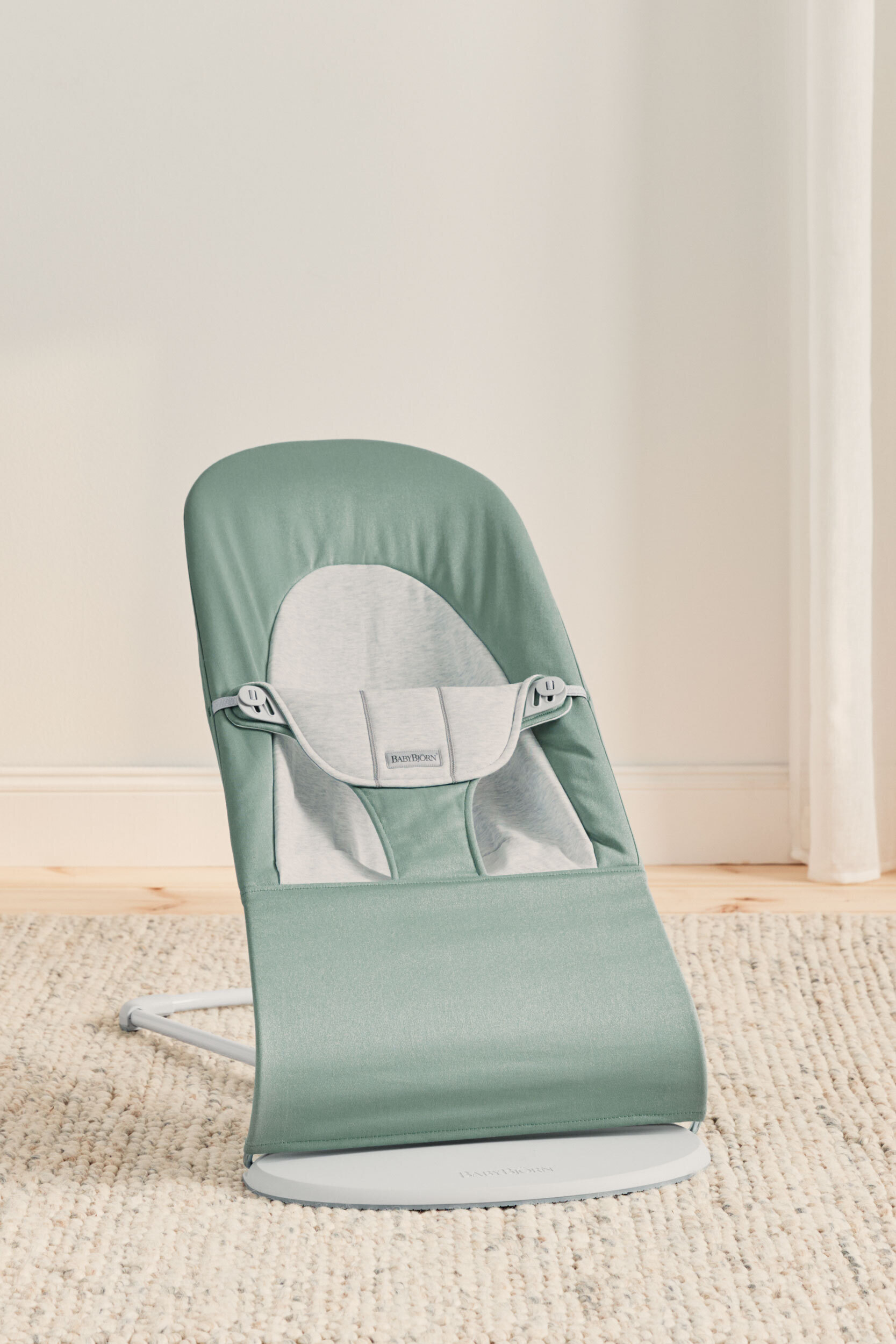 BabyBjörn Bouncer Balance Soft Woven -sitteri, jersey sage