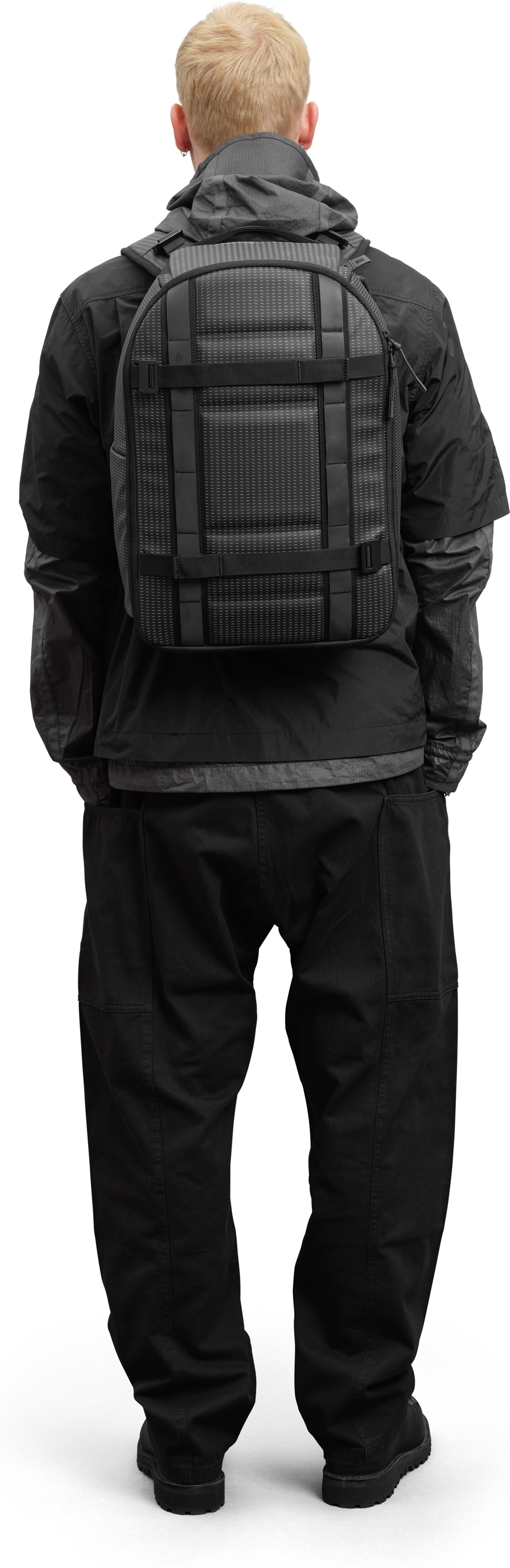 Db Hugger Backpack 20L -reppu, reflective black