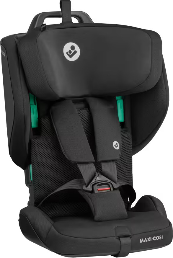 Maxi-Cosi Nomad Plus -matkaturvaistuin, 76 - 105 cm, Authentic Black, kokoontaittuva