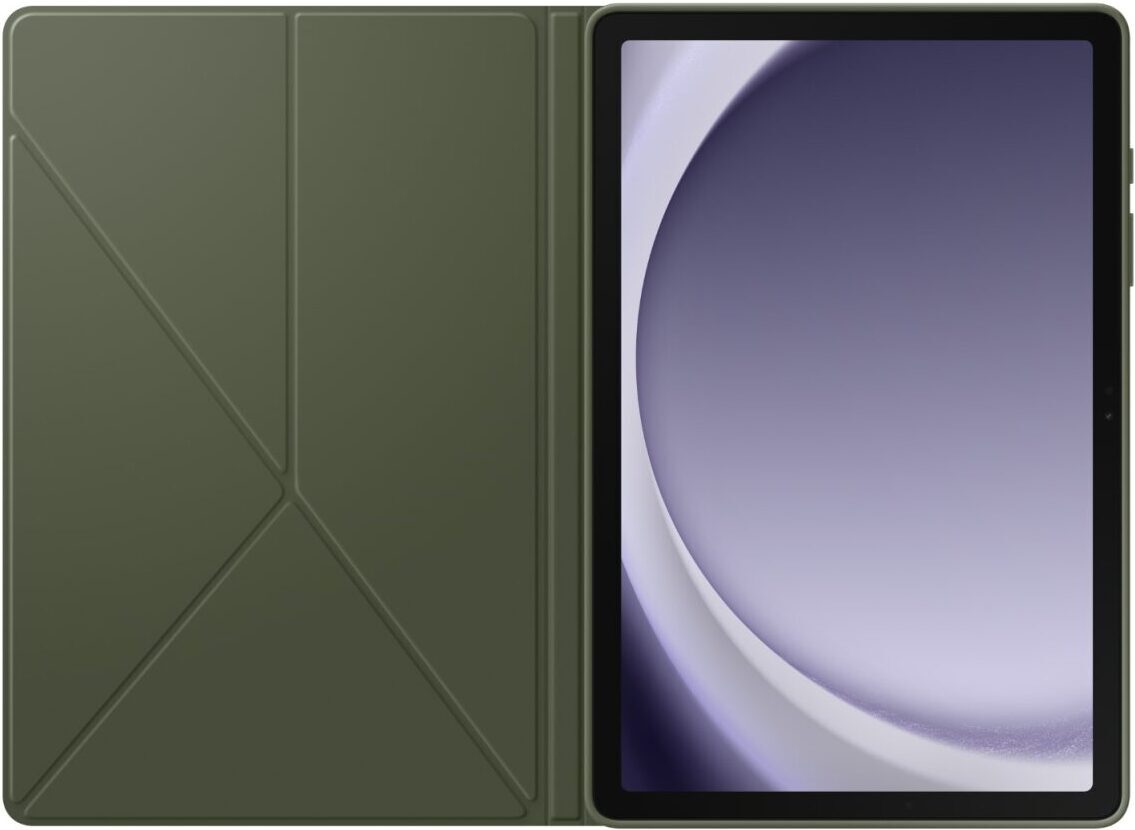 Samsung Galaxy Tab A9+ Book Cover -suojakotelo, musta