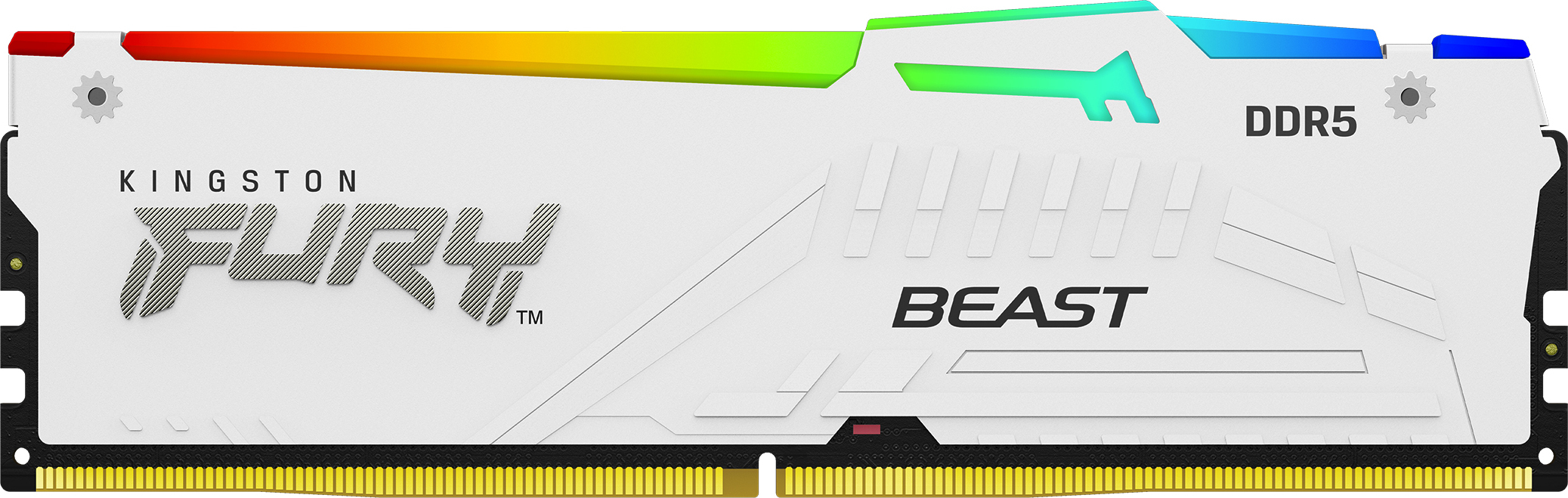 Kingston FURY Beast White DDR5 RGB 6800 MHz CL34 16 Gt -muistimoduli