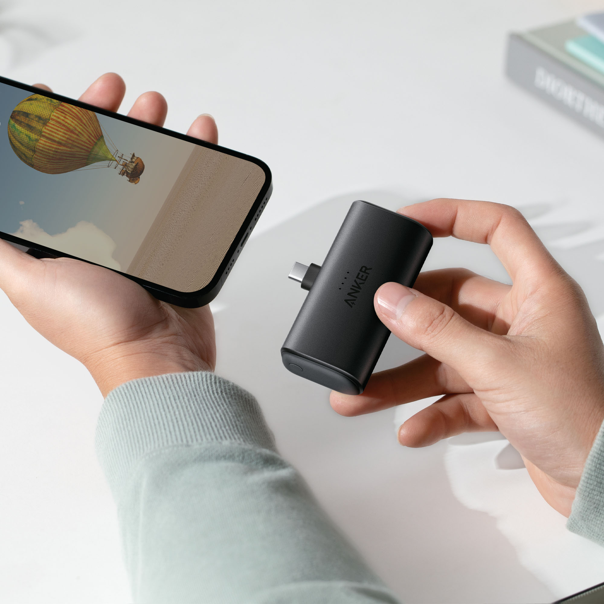 Anker Nano Power Bank -varavirtalähde, 5000 mAh, musta