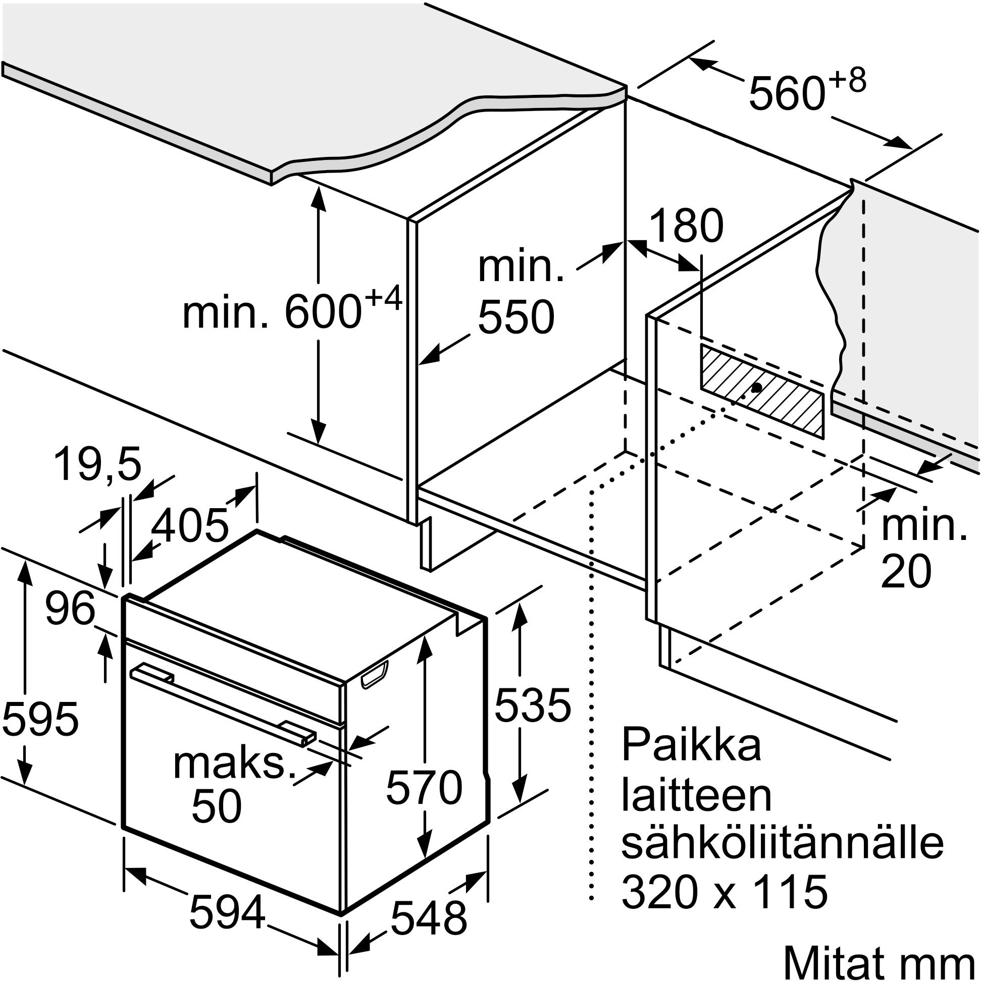 FoneKit GaN PD 48W -verkkovirtalaturi, USB-C + USB-C, musta
