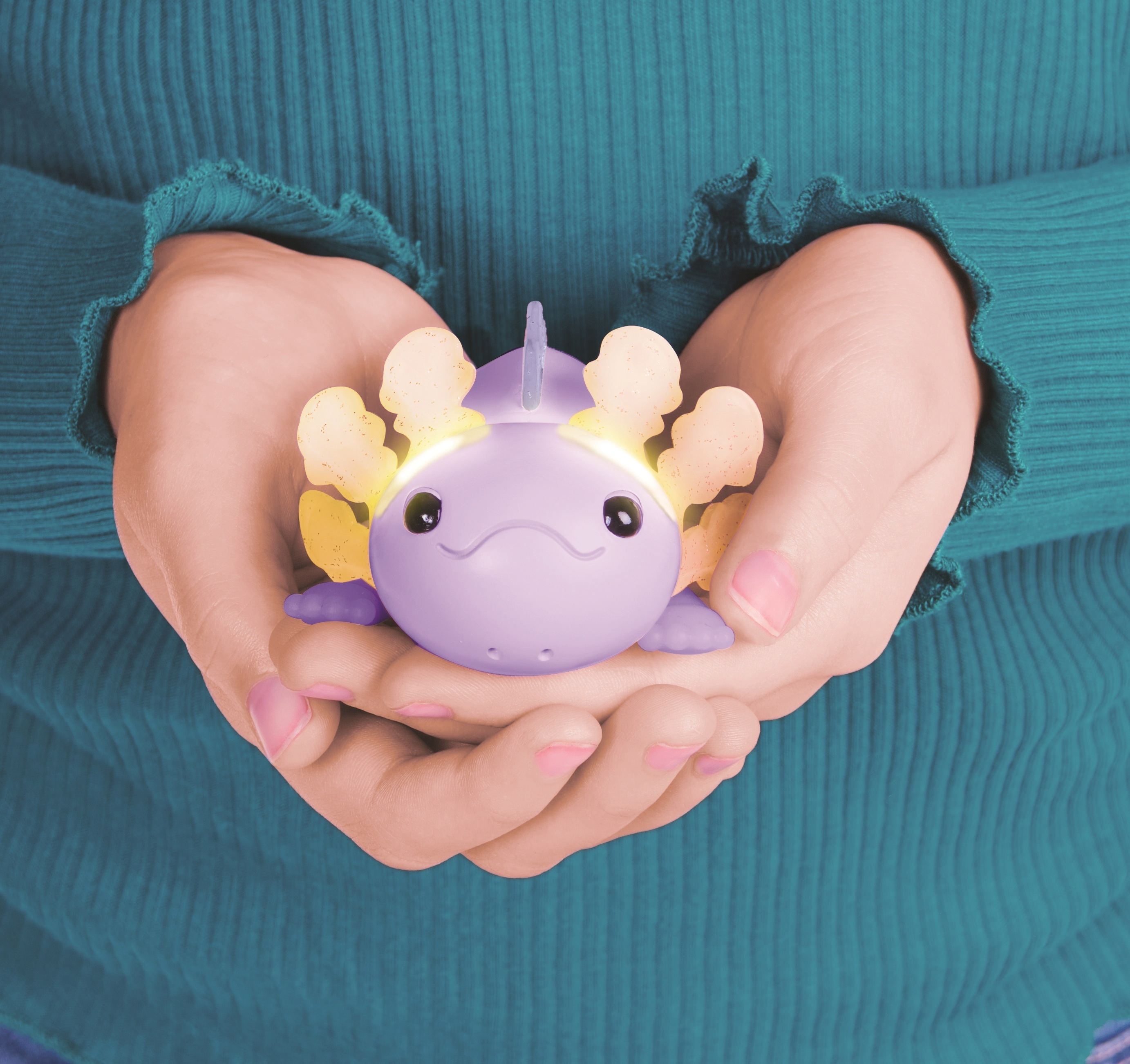 Fingerlings - aksolotli violetti