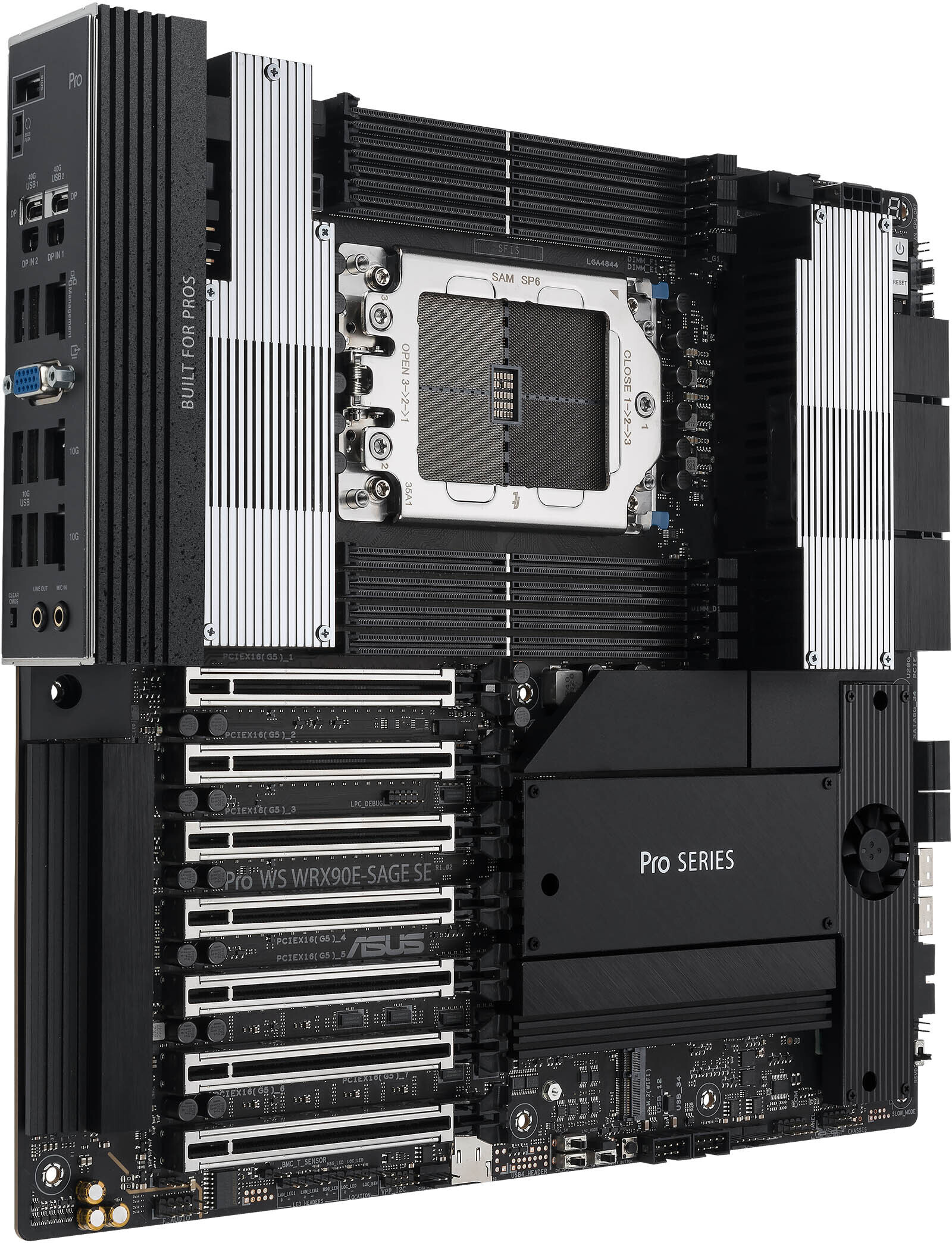 Asus Pro WS WRX90E-SAGE SE EEB -emolevy