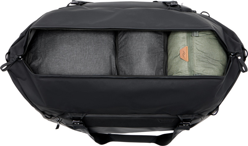 Peak Design Travel Duffel 80L -duffelilaukku, musta