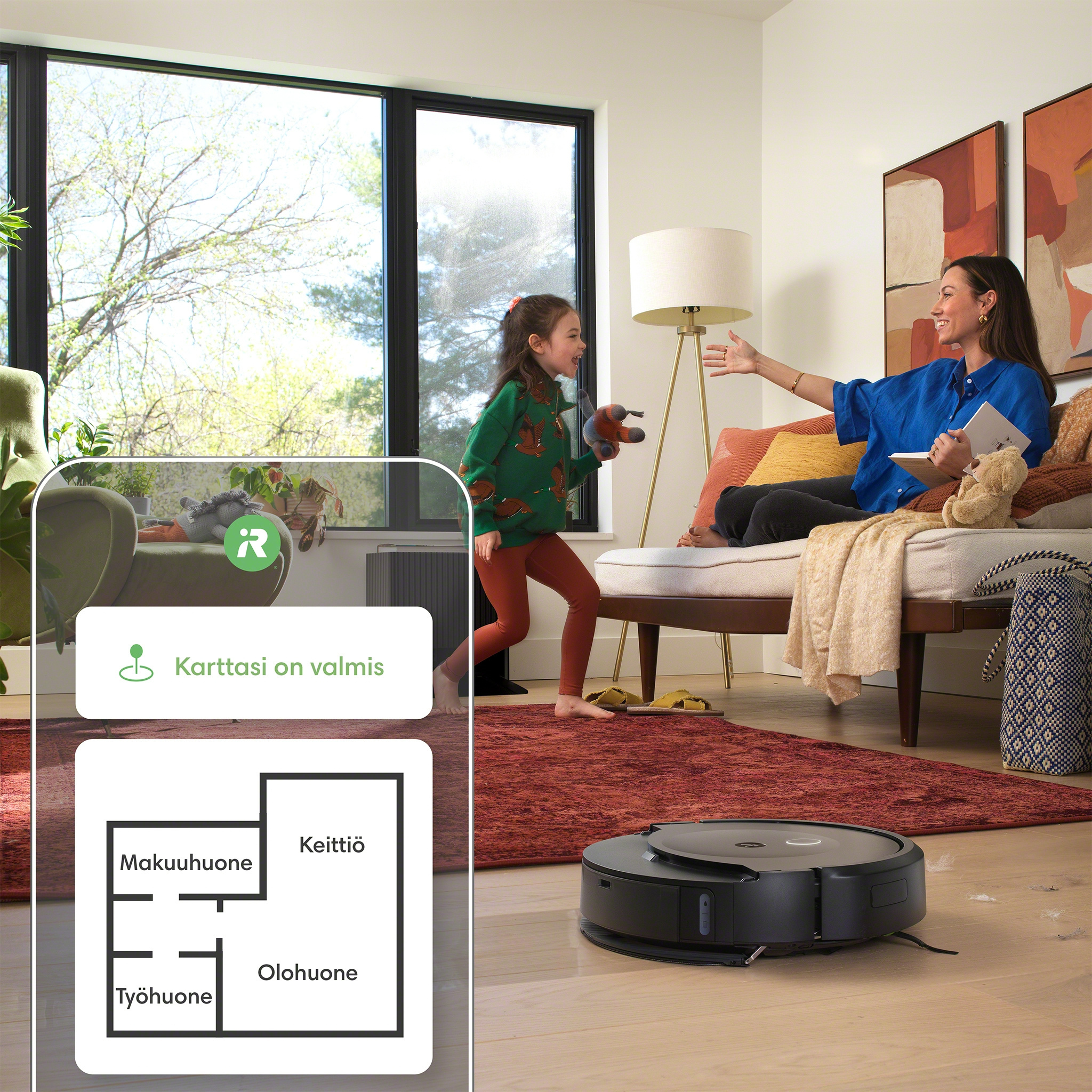 iRobot Roomba Combo 10 Max robotti-imuri AutoWash-telakalla