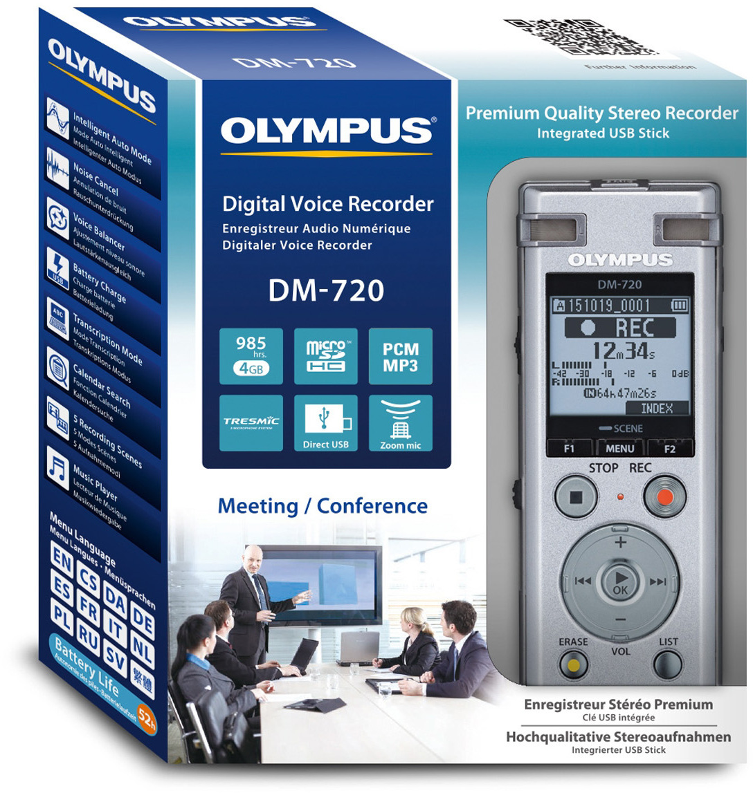 Olympus DM-720 -sanelin + laukku