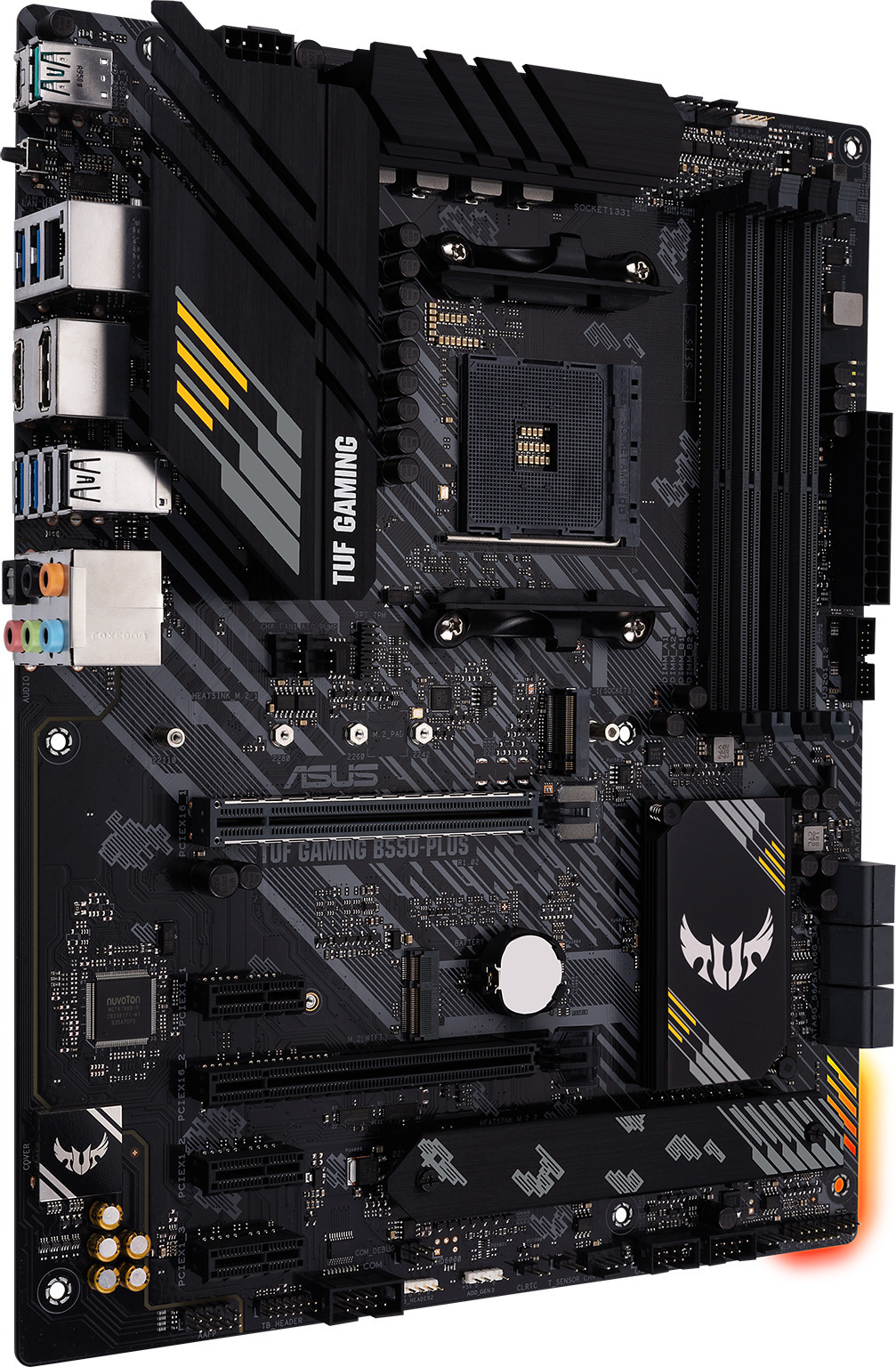 Asus TUF GAMING B550-PLUS AM4 ATX-emolevy