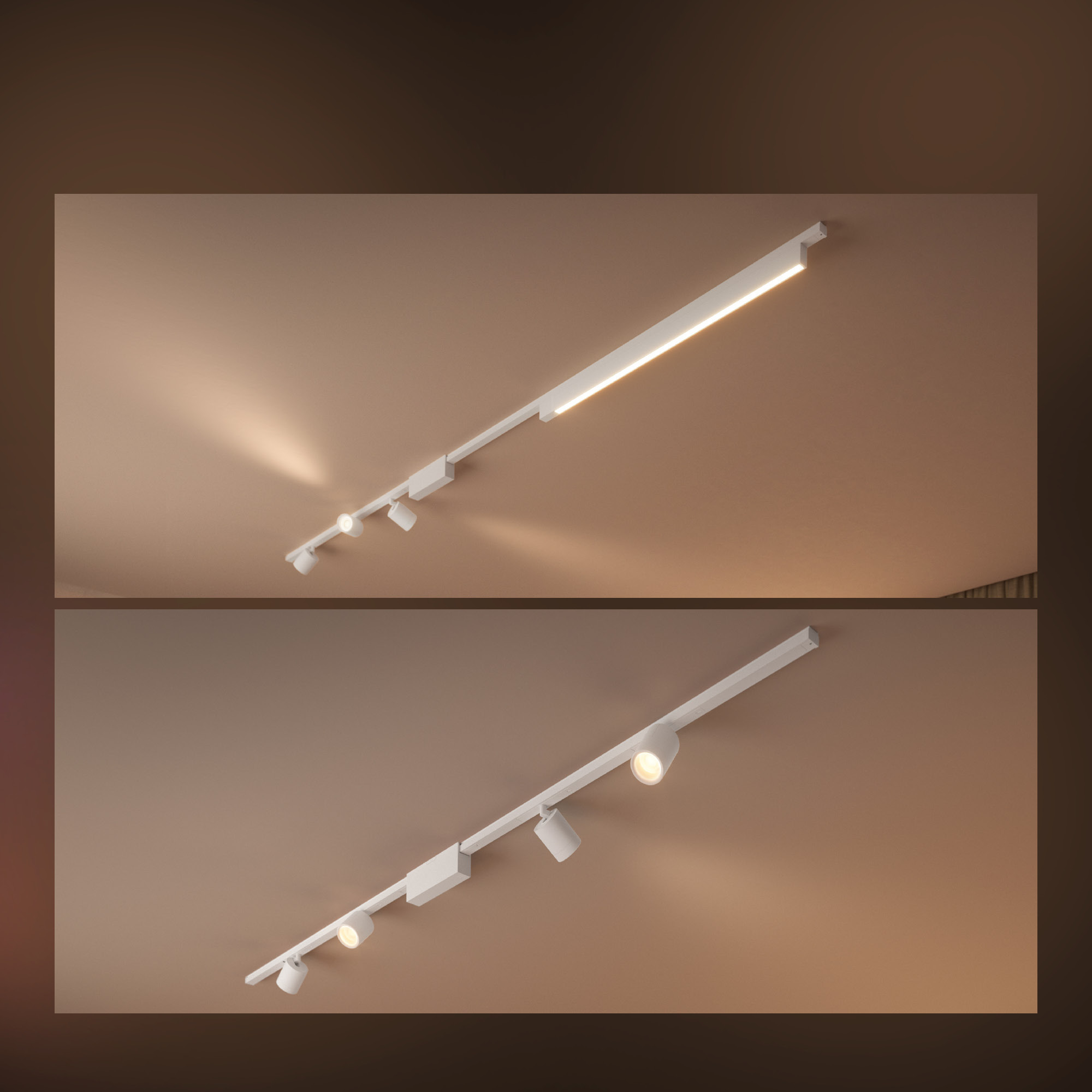 Philips Hue Perifo Cylinder -älykohdevalo, White and Color Ambiance, musta
