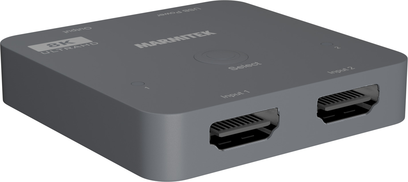 Marmitek Connect 720 8K60 ja 4K120 2.1 HDMI-kytkin