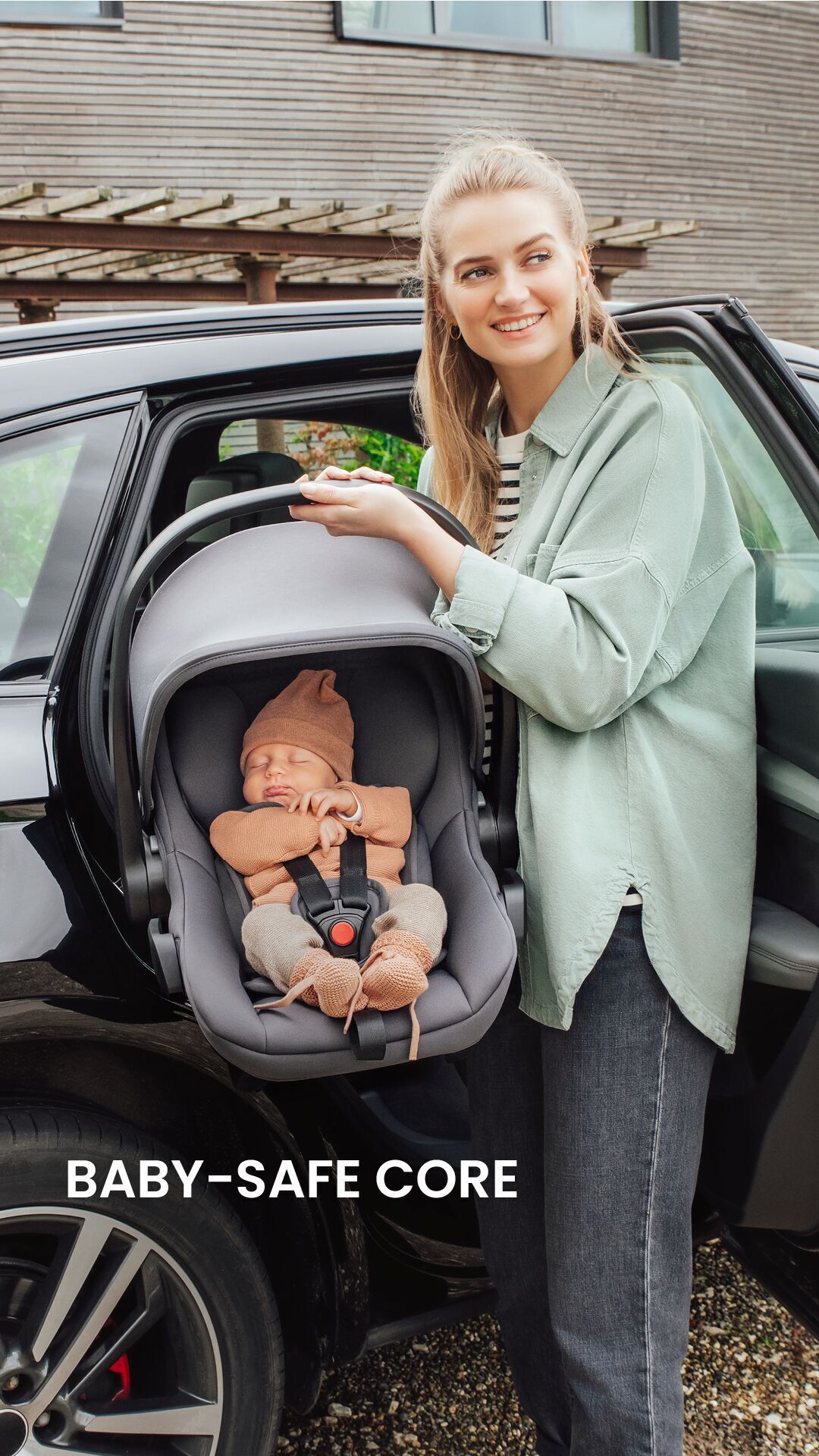 BRITAX RÖMER BABY-SAFE CORE -turvakaukalo, 40 - 83 cm, Midnight Grey