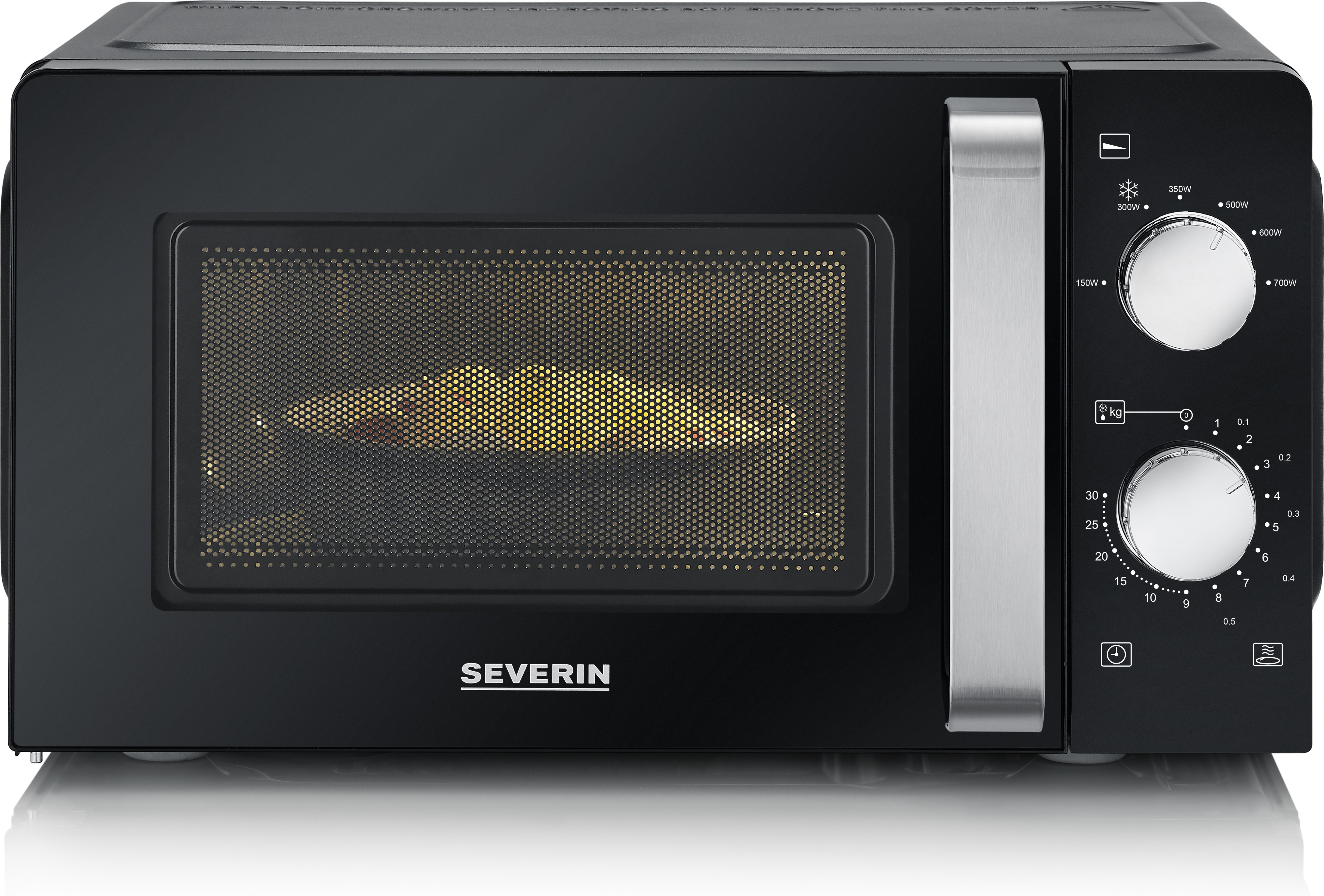 Severin MW7886 mikroaaltouuni, musta