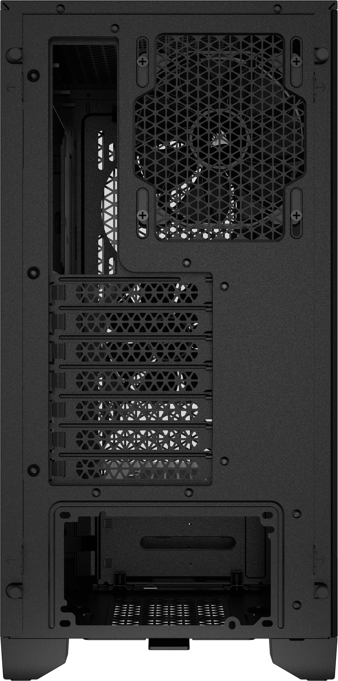 Corsair 3000D RGB Airflow Mid Tower ATX-kotelo ikkunalla, musta
