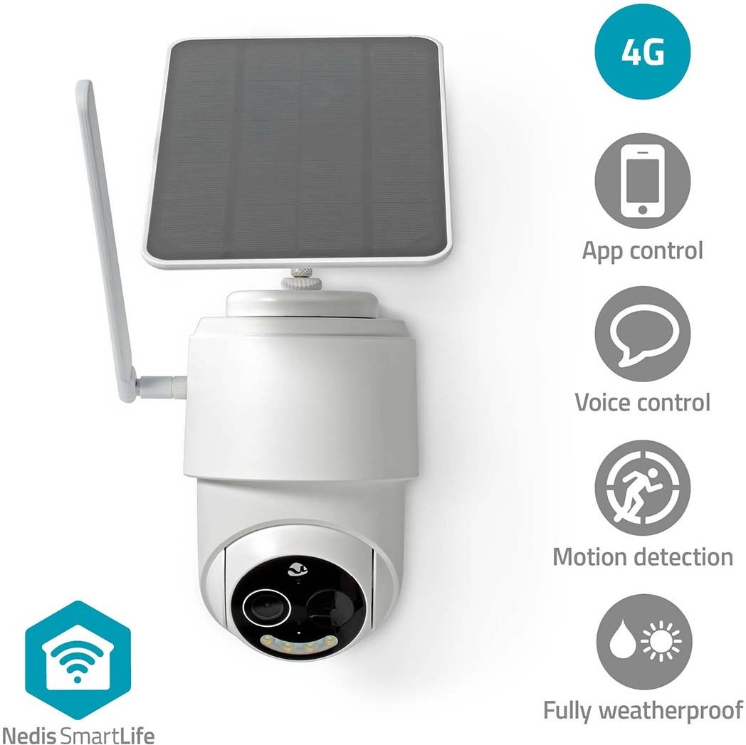 Nedis SmartLife SIMCBO50WT valvontakamera, ulkokäyttöön