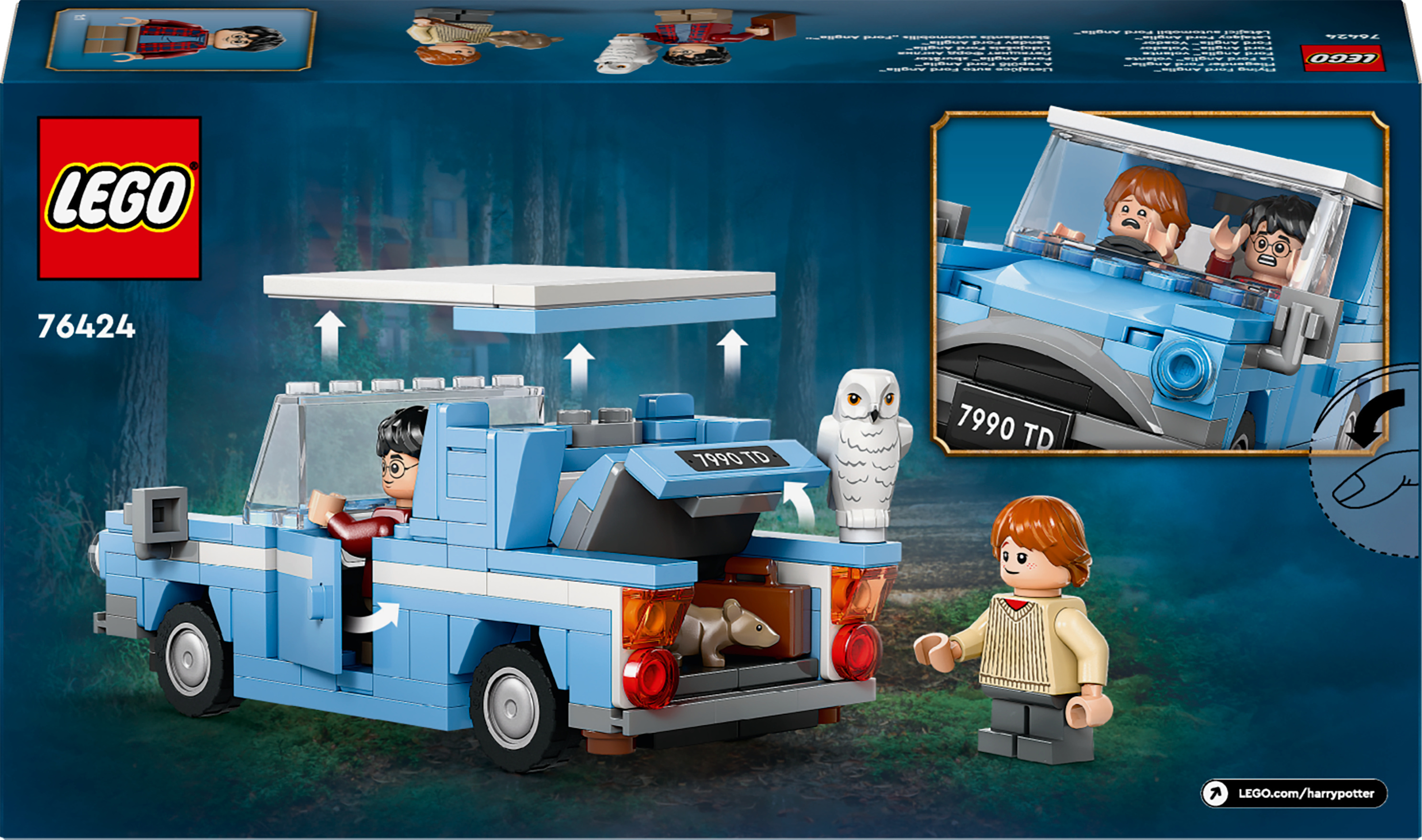 LEGO Harry Potter 76424  - Lentävä Ford Anglia™