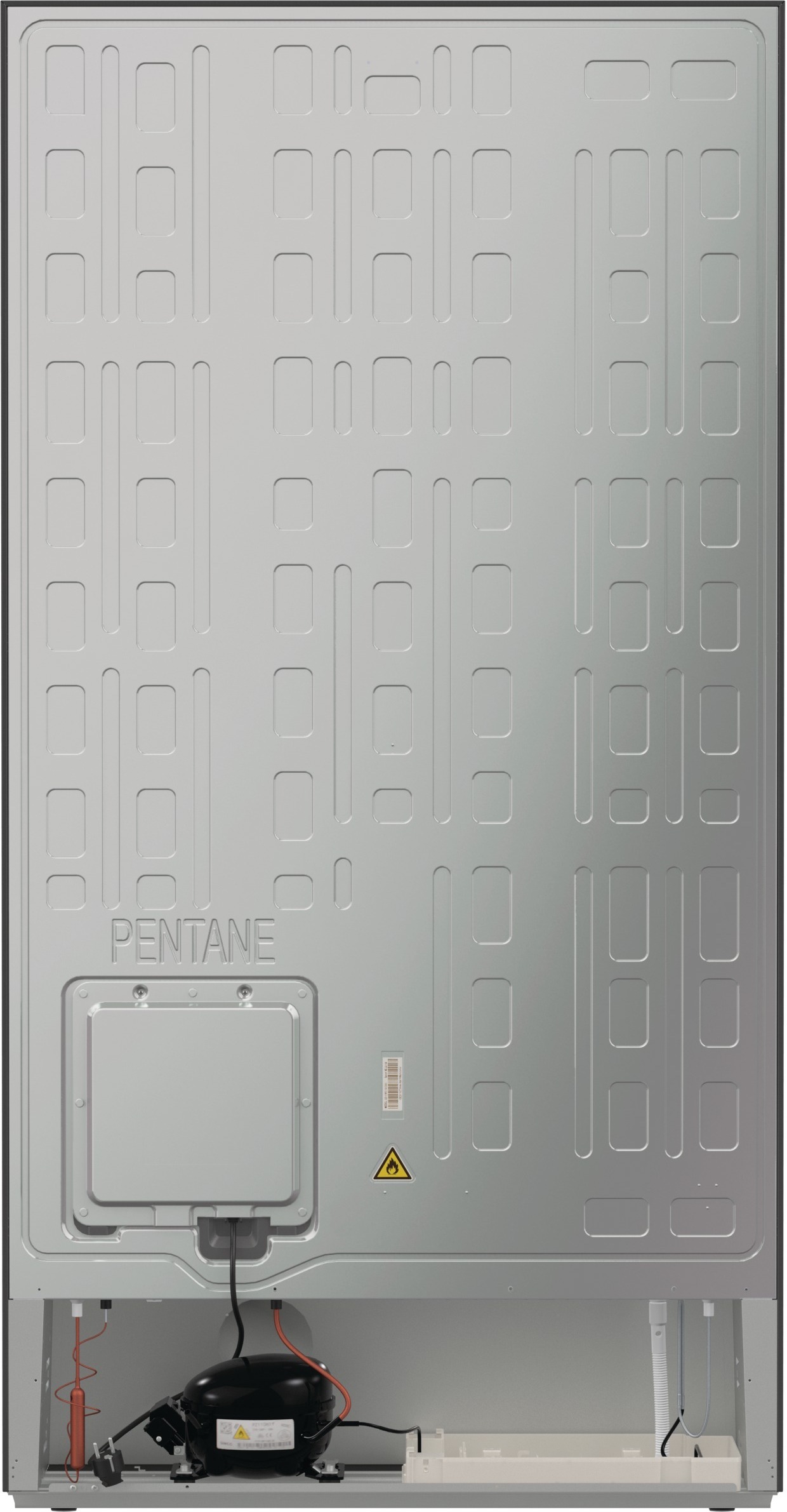 Gorenje NRR9185EAXL Side By Side, teräs