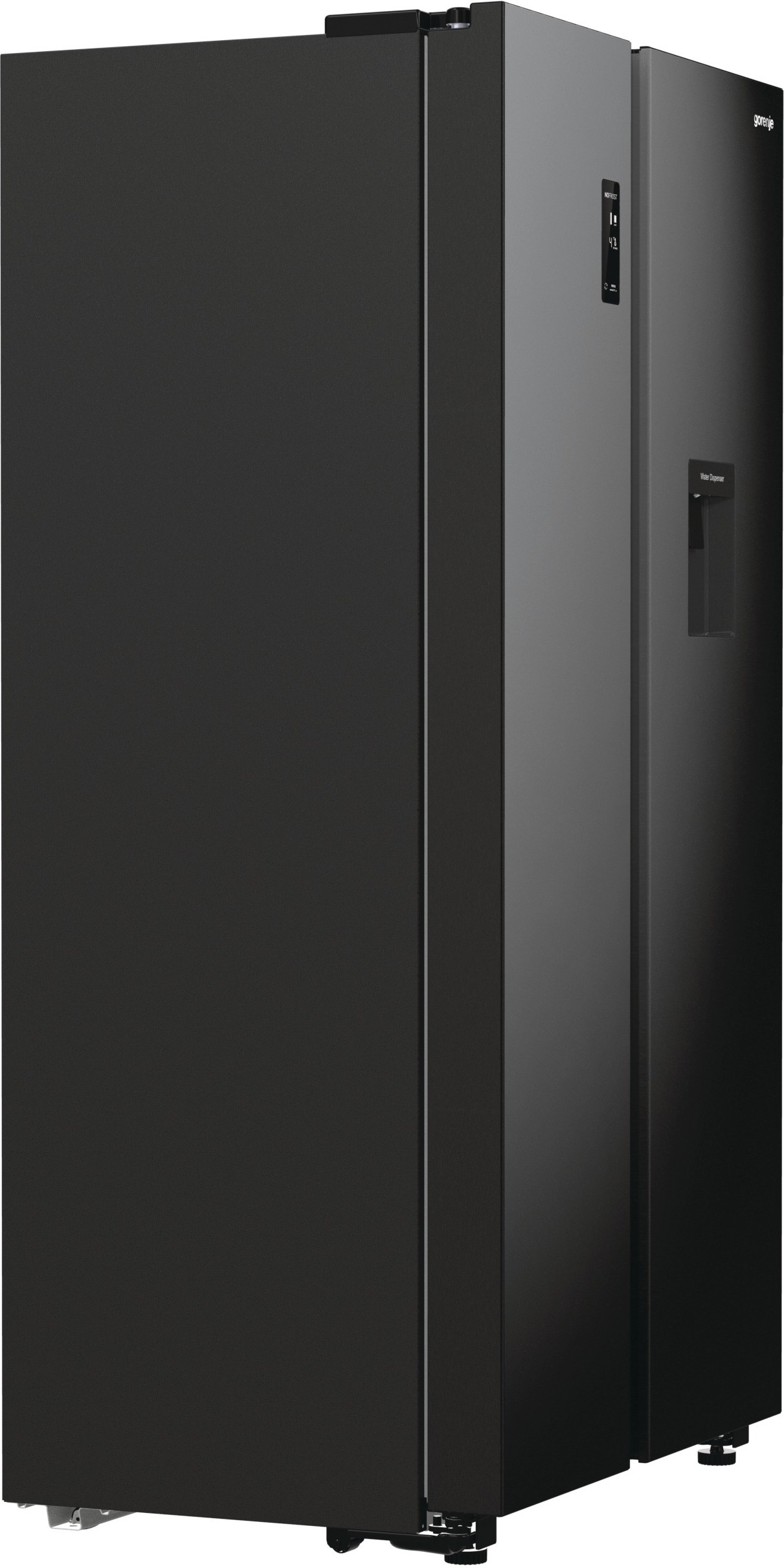 Gorenje NRR9185EABXLWD Side By Side, musta