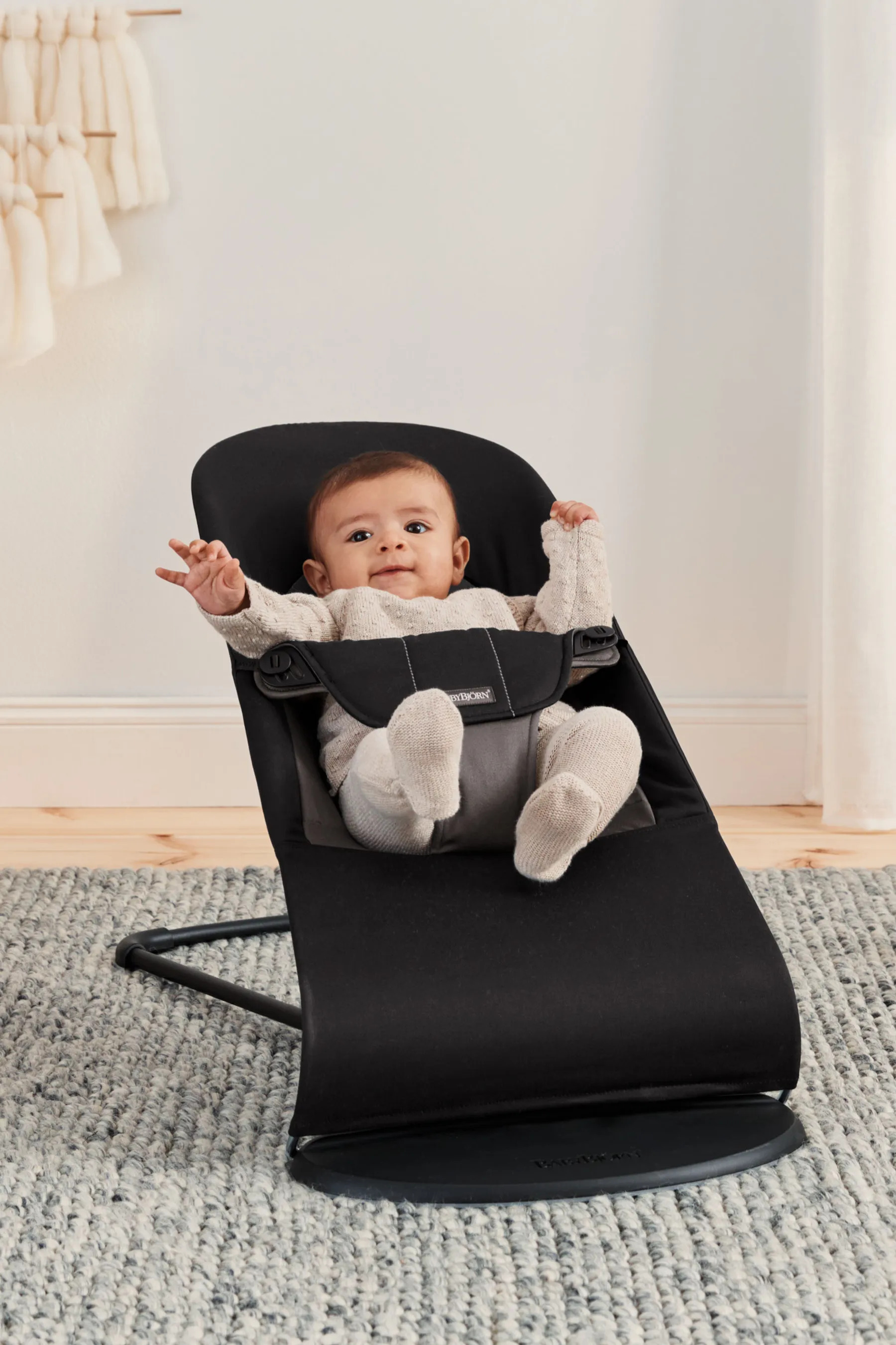 BabyBjörn Mesh - vaihtokangas sitteriin, grey