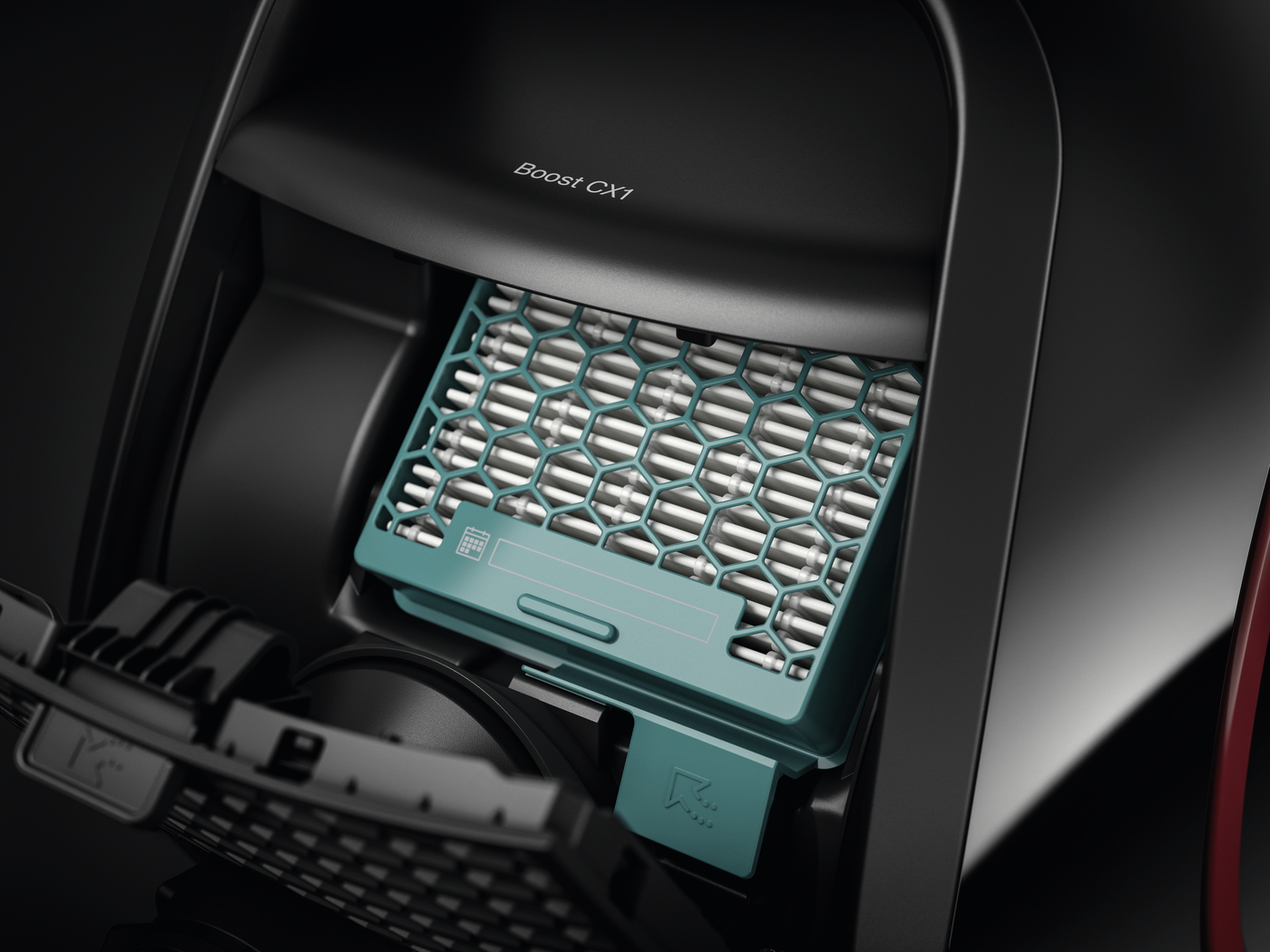 Miele Boost CX1 Active -pölypussiton pölynimuri, ObsidianBlack