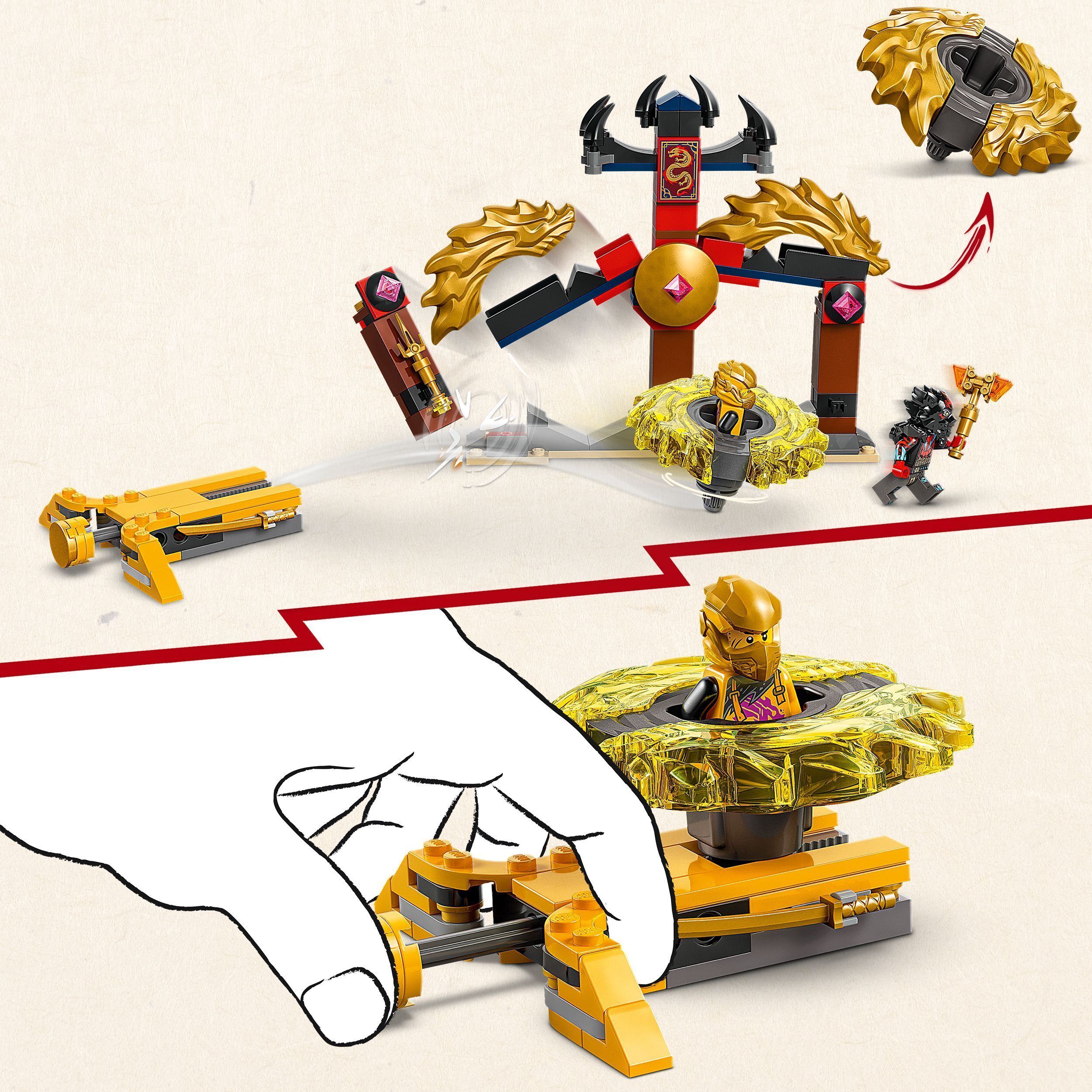 LEGO Ninjago 71826 – Spinjitzu-lohikäärmetaistelupaketti