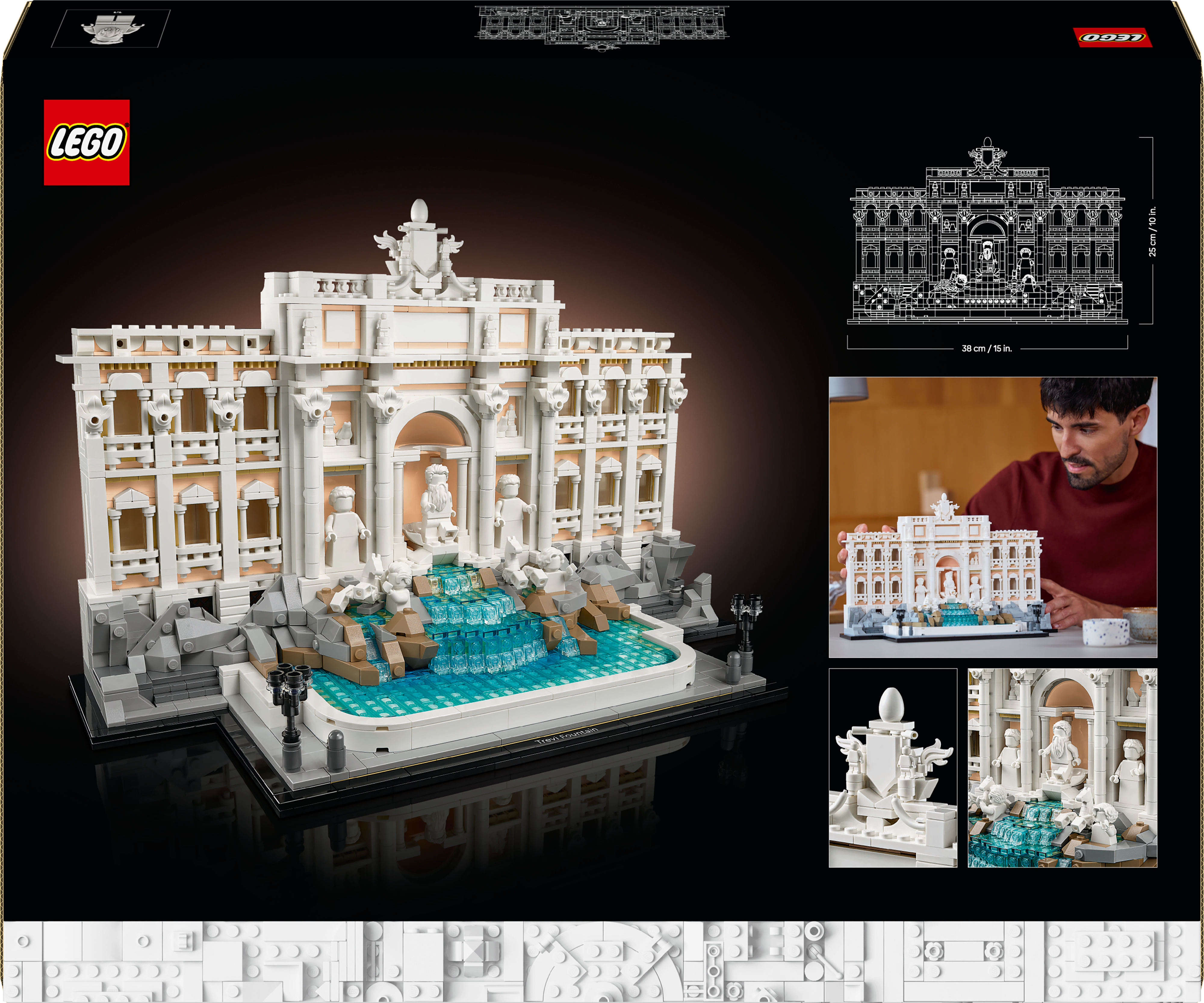 LEGO Architecture 21062 – Trevin suihkulähde